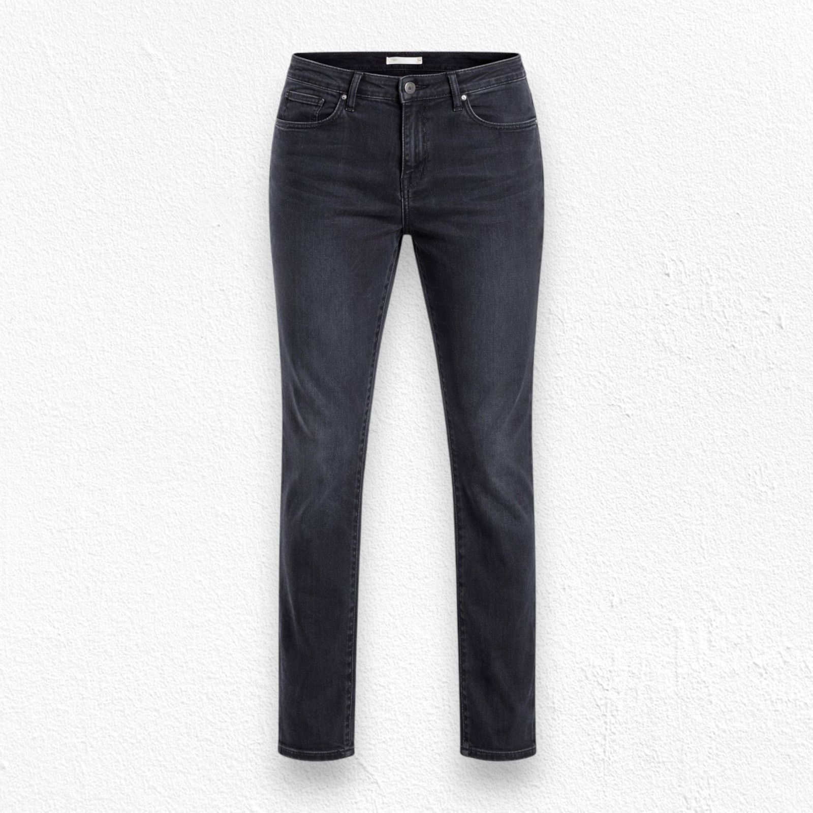 Levi's Levi's 721 Skinny Charcoal Gray High Waisted Jeans Size 32 Size 32" / US 10 / IT 46 - 1 Thumbnail