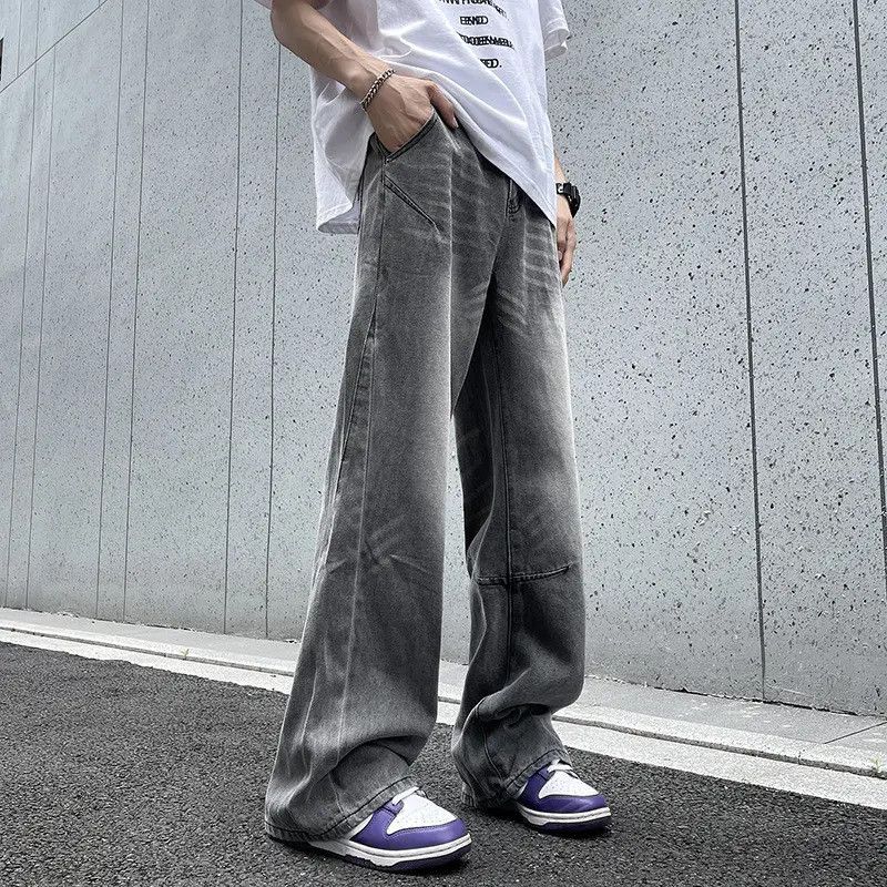 Japanese Brand × Jean Retro loose casual straight tie dye jeans Size US 30 / EU 46 - 3 Thumbnail