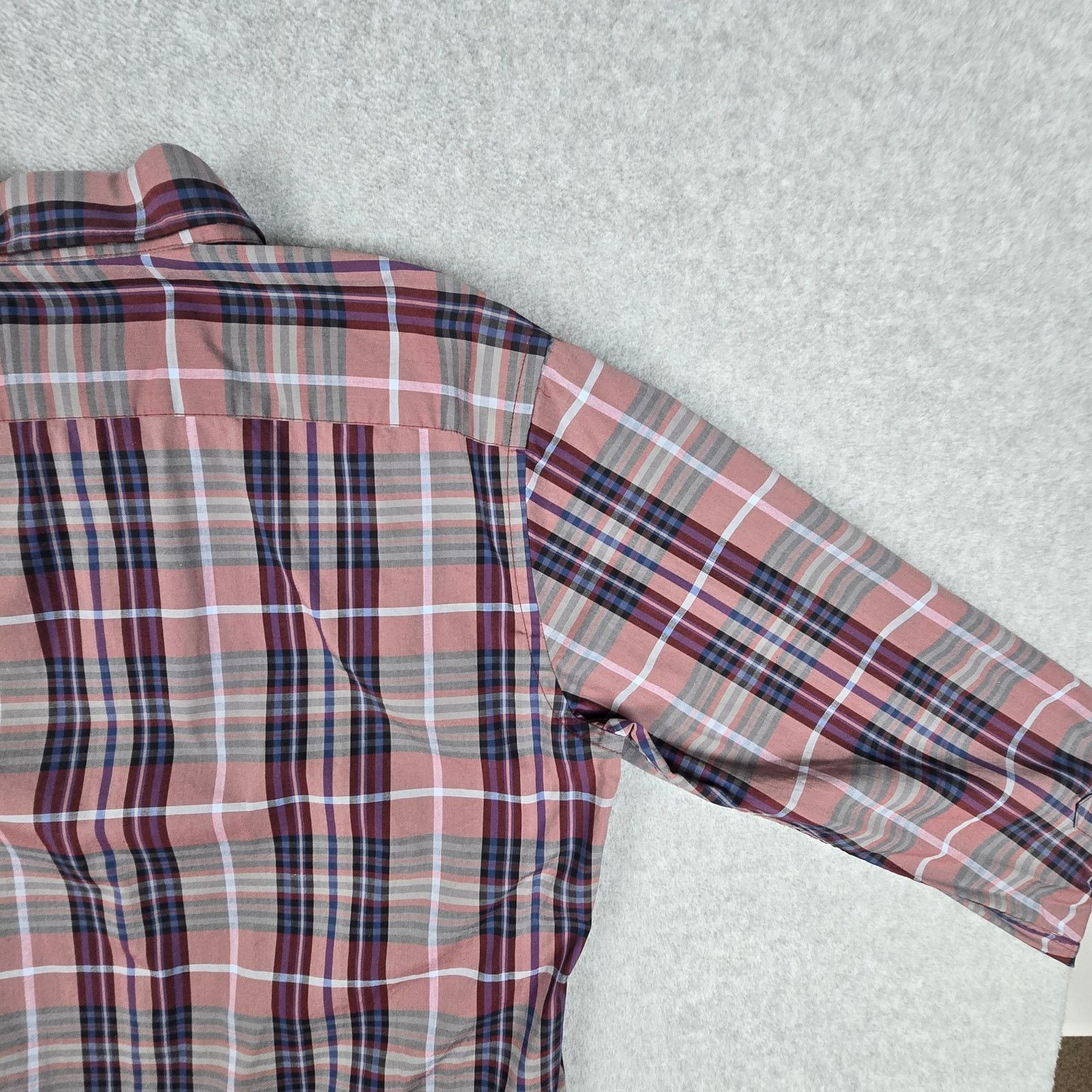 BRAX BRAX Large 41-42 Plaid Modern-Fit Shirt Size US L / EU 52-54 / 3 - 8 Thumbnail