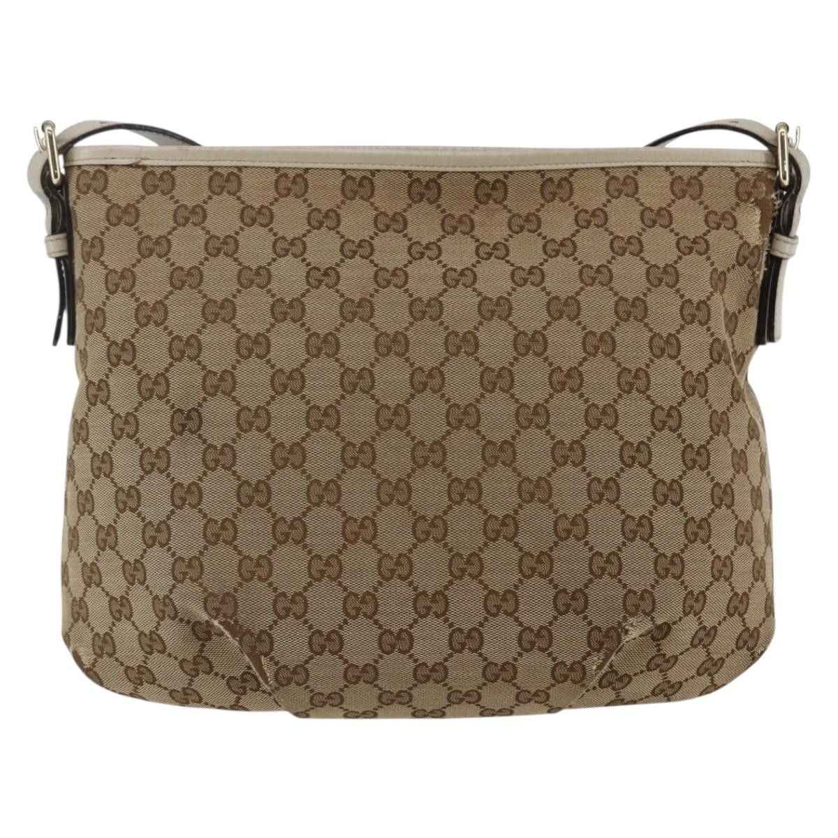 Gucci GUCCI GG Canvas Shoulder Bag Outlet Beige Size ONE SIZE - 3 Thumbnail