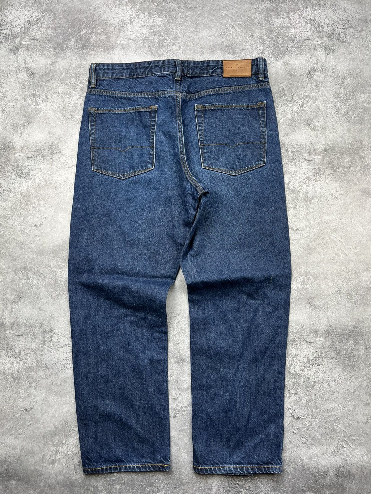 Jasper Conran Jasper Conran Blue Denim Pants Jeans Size US 34 / EU 50 - 2 Thumbnail
