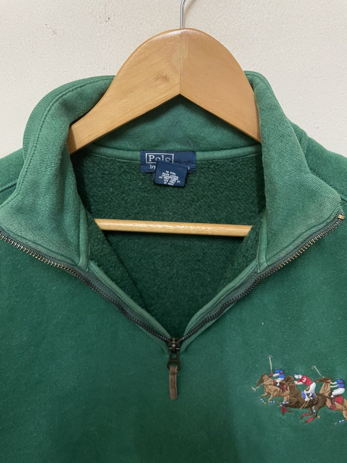 Vintage Half zipper Sweatshirt Polo Ralph Lauren Size US M / EU 48-50 / 2 - 6 Thumbnail