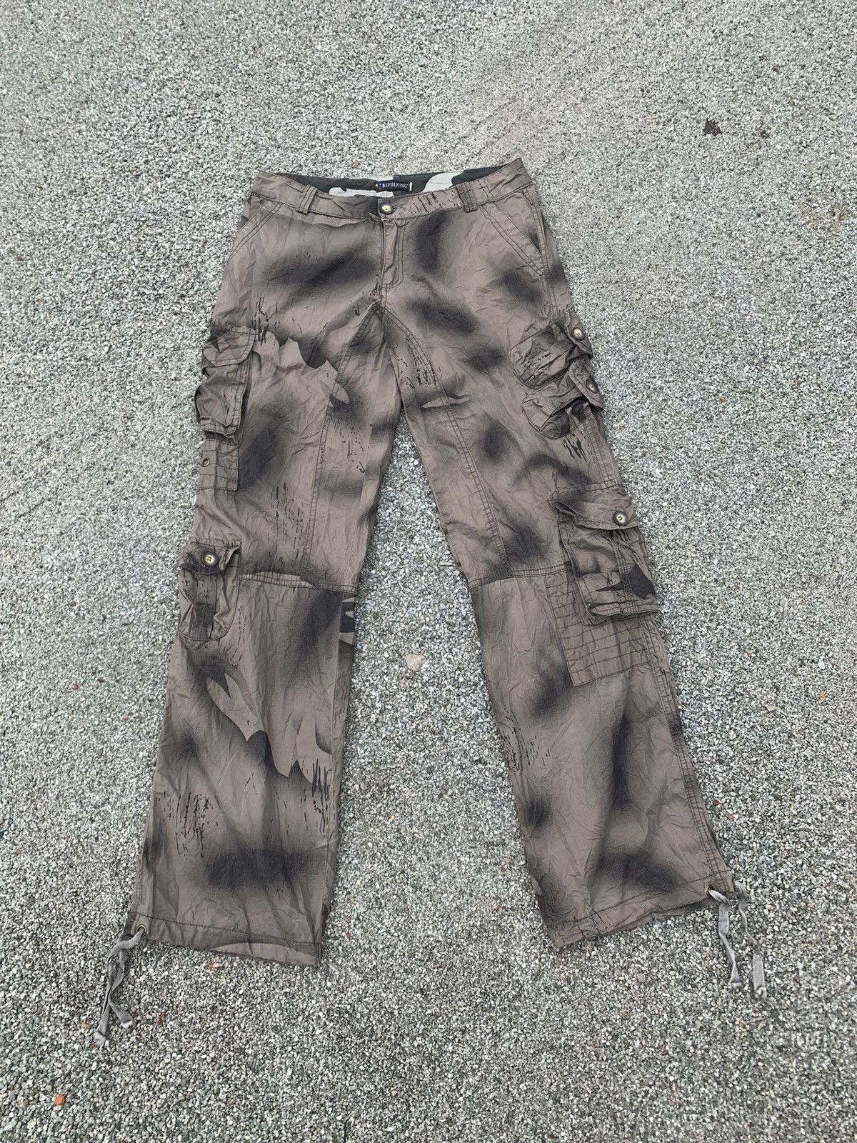 If Six Was Nine 💥RARE💥Riyuexing Multipocket Cargo Pant Size US 32 / EU 48 - 5 Thumbnail