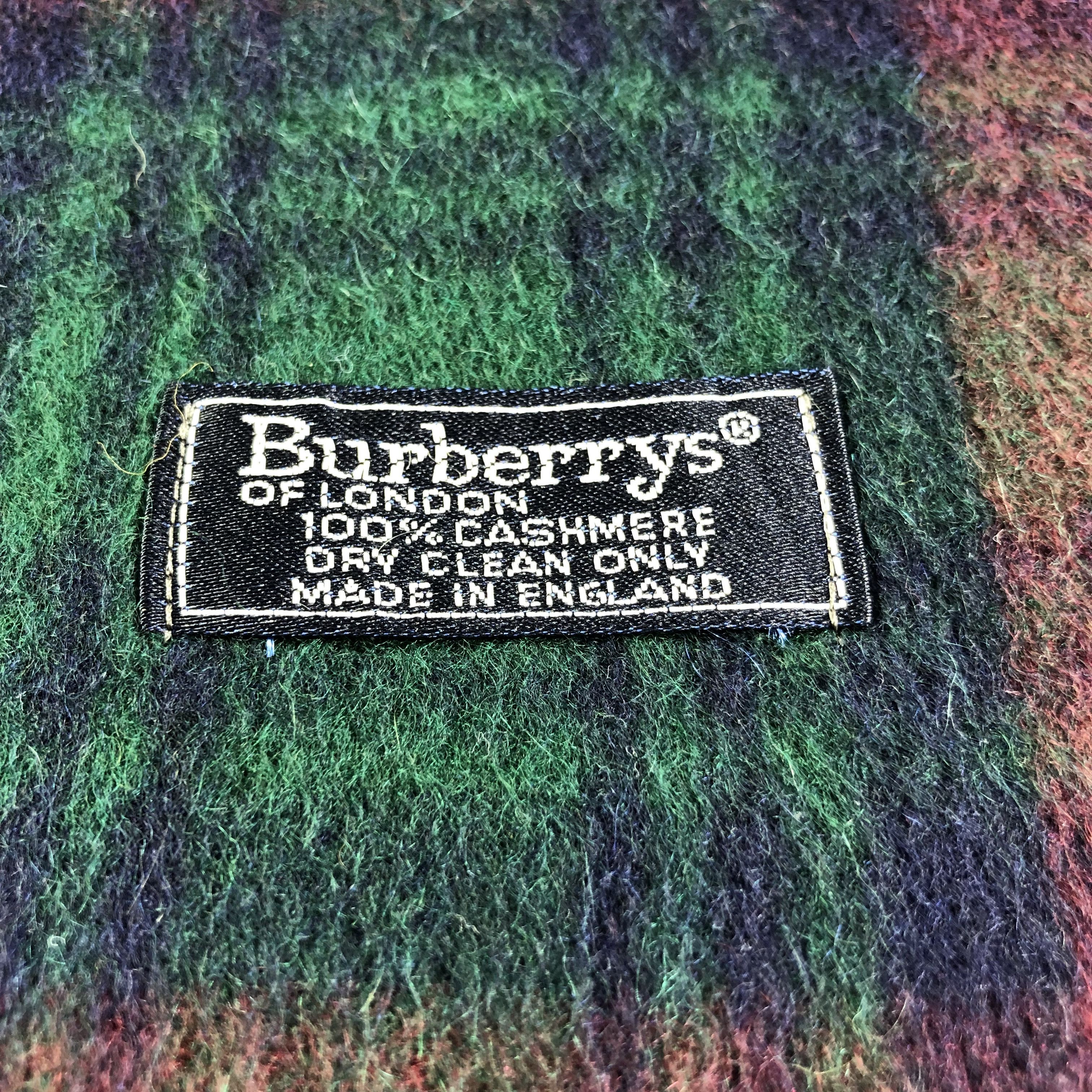 Burberry Burberrys Nova Check Cashmere Scarf Muffler V1363 Size ONE SIZE - 4 Thumbnail