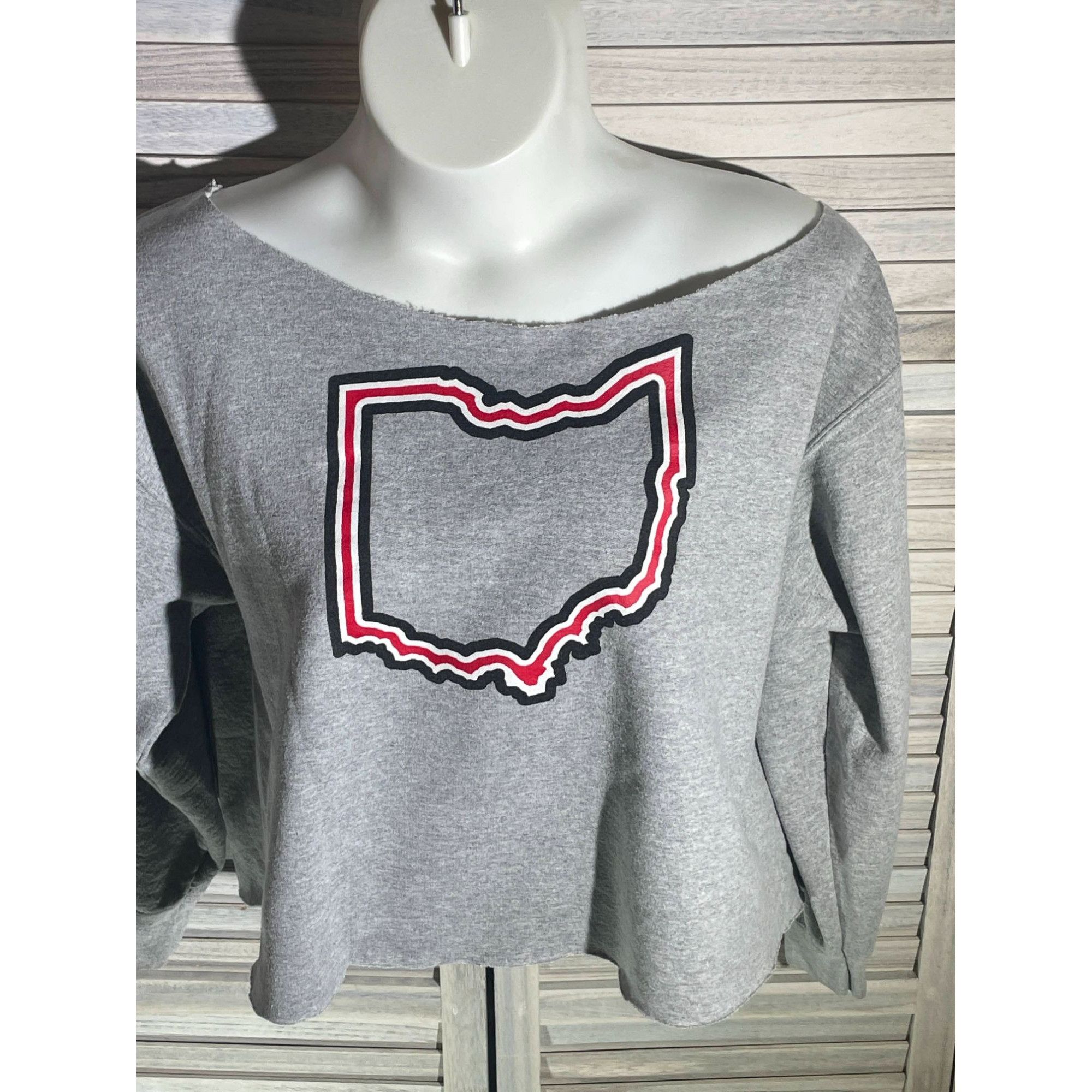 Other Distressed XXL Ohio Fleece Size XXL / US 16-18 / IT 52-54 - 2 Thumbnail