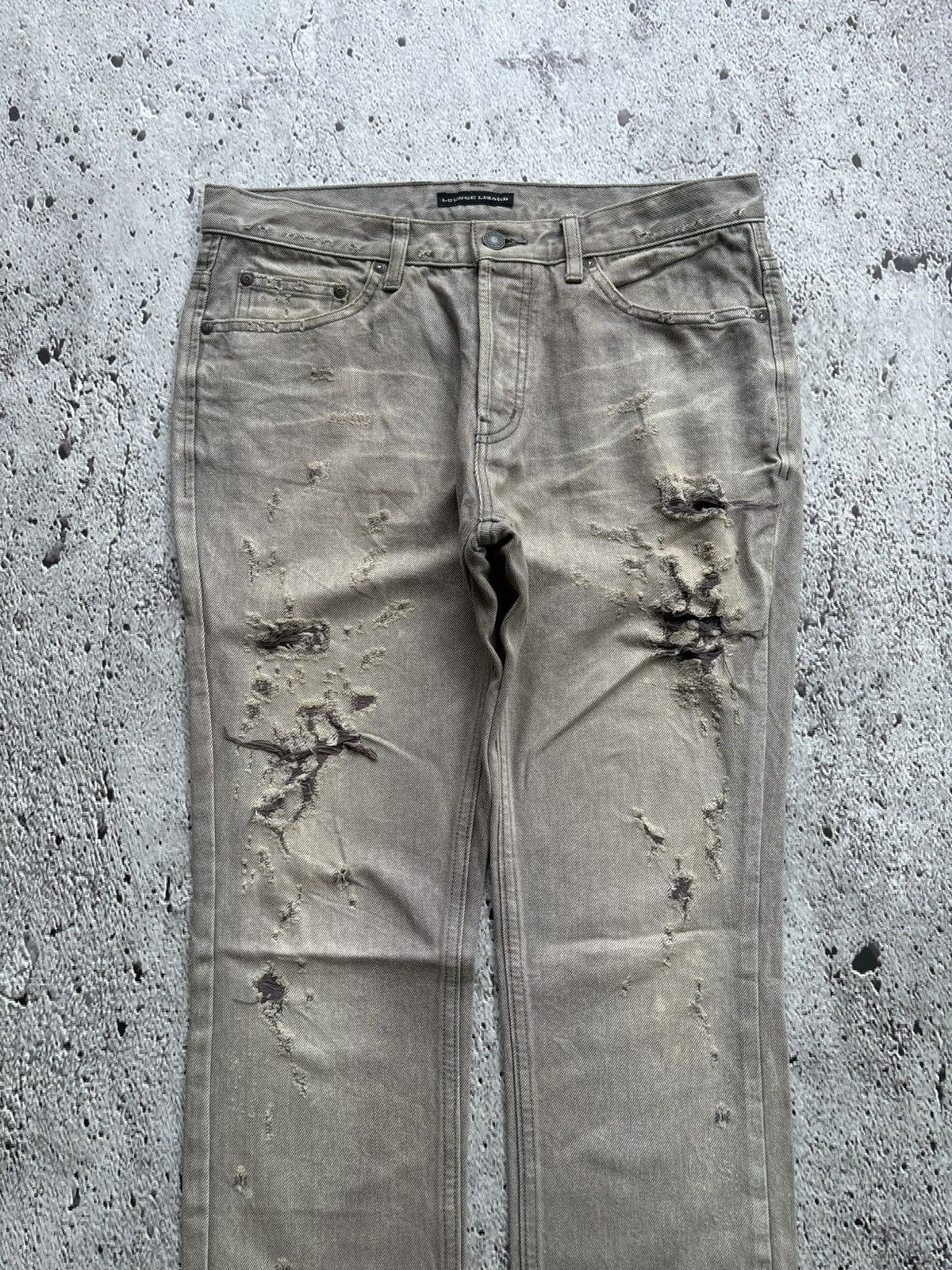 Tornado Mart Distressed lounge lizard Ifsix Tornado Style Size US 32 / EU 48 - 2 Thumbnail