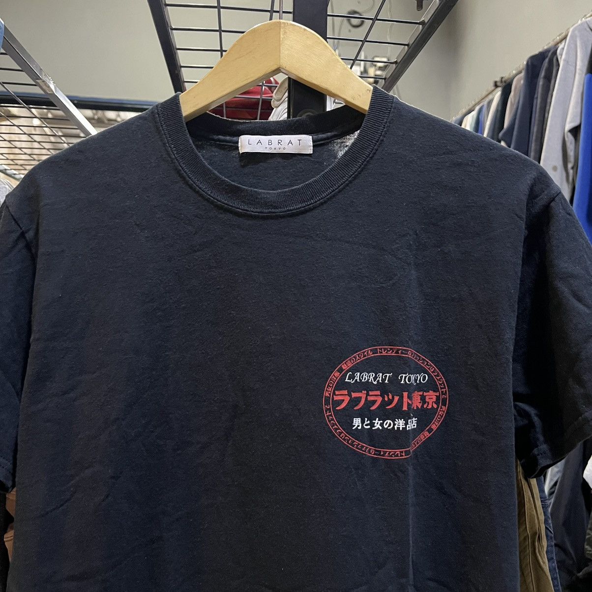 Hysteric Glamour Y2K Style💥LABRAT Tokyo – Rare Full Back Naked Graphic Tee Size US M / EU 48-50 / 2 - 3 Thumbnail
