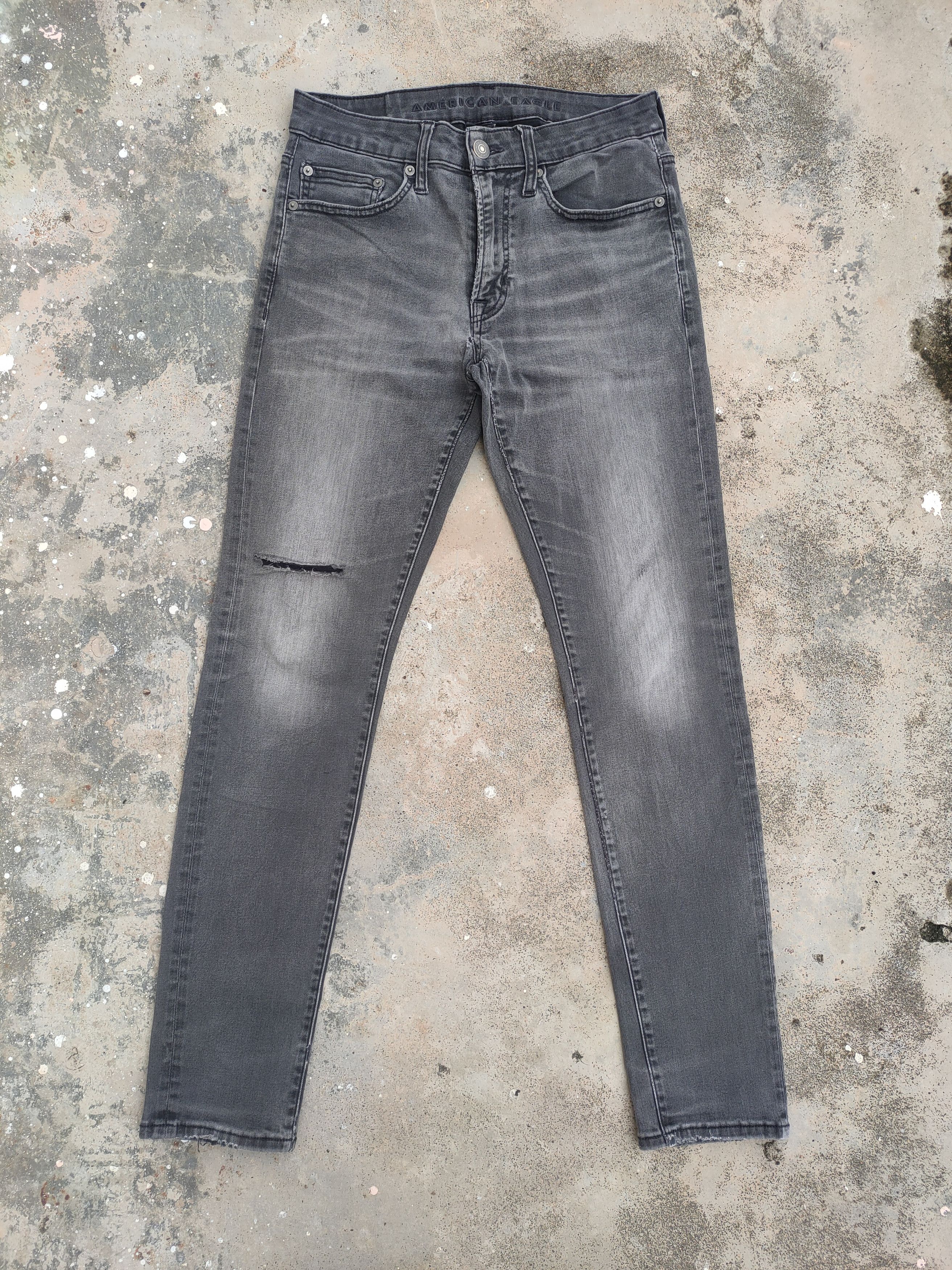 Eco Ezra Destroyed Skinny Jeans | GUESS Factory