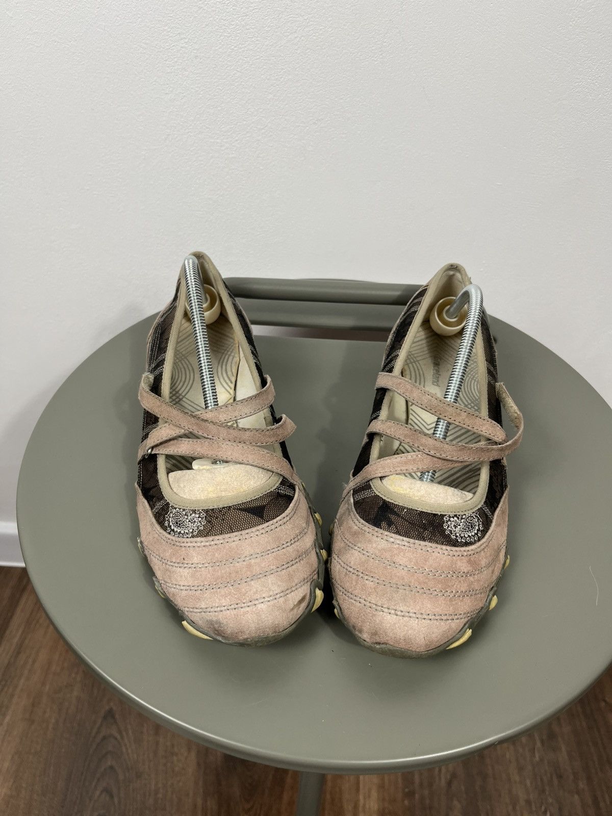 Other Graceland Suede Mary Jane Shoes Beige Brown EU 39 Size US 8.5 / IT 38.5 - 3 Thumbnail