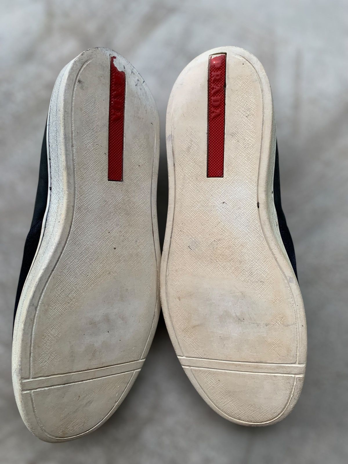 Prada Black Suede Prada Slip On Sneakers Size US 6 / EU 39 - 13 Thumbnail