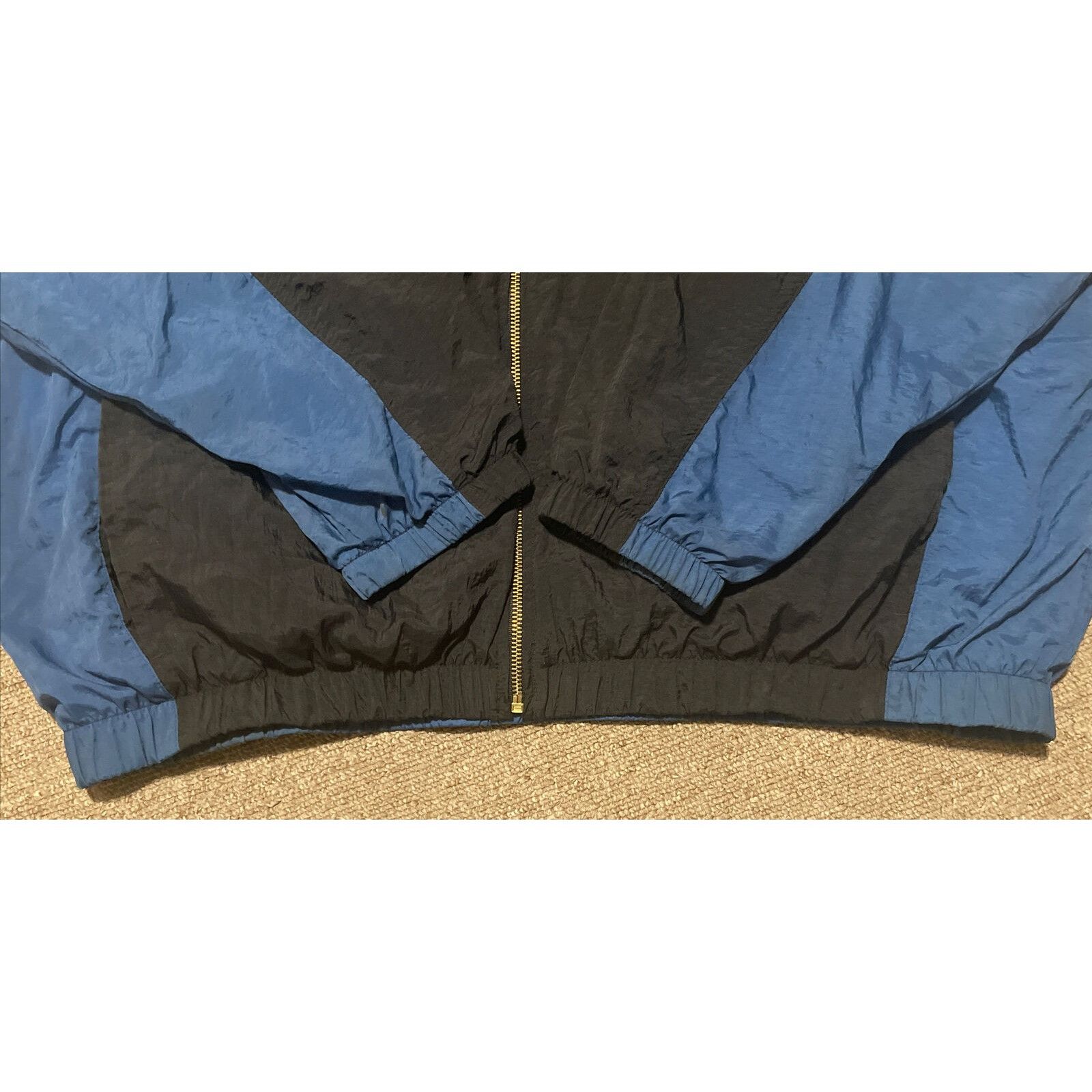 Nike Vintage 90s Men's XXL 2XL Nike Big Swoosh Full Zip Windbreak Size US XXL / EU 58 / 5 - 6 Thumbnail