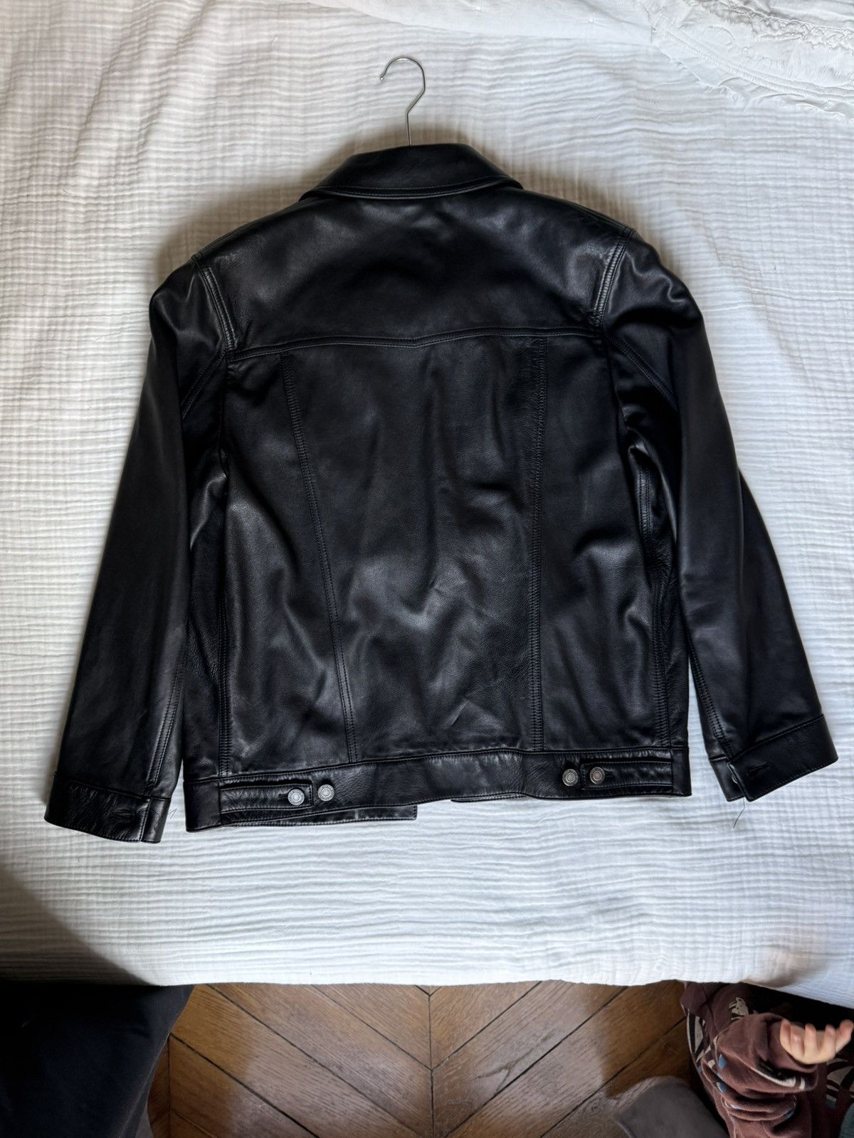 Saint Laurent Paris Saint Laurent Lamb Leather Trucker Size US L / EU 52-54 / 3 - 7 Thumbnail