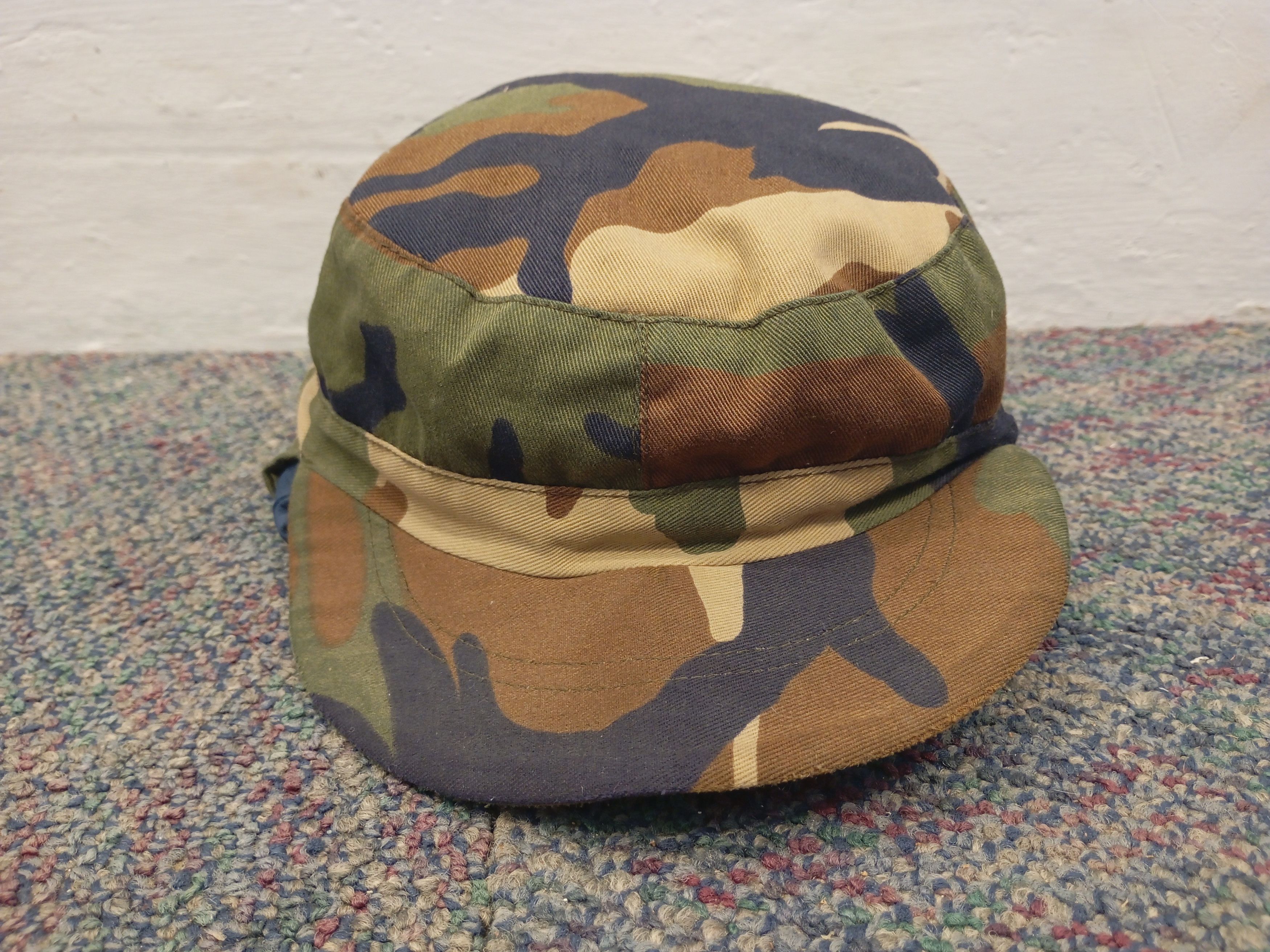 Vintage Vintage military Hat cap Size ONE SIZE - 3 Thumbnail