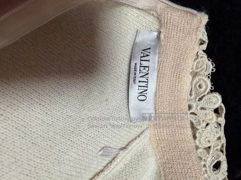 Valentino Valentino Wool patchwork mohair dress Size M / US 6-8 / IT 42-44 - 3 Thumbnail
