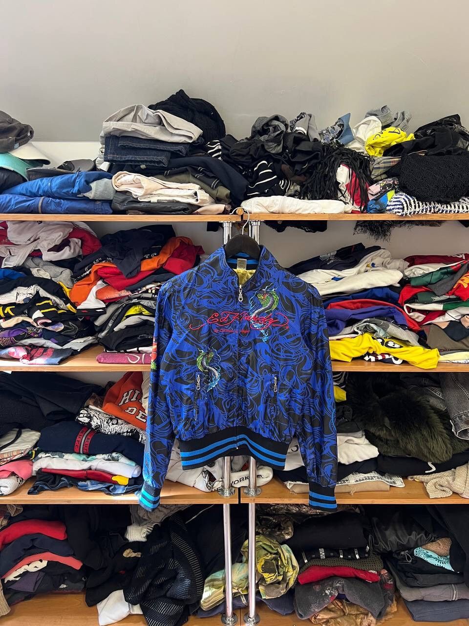 Ed Hardy Chritian Audigier Ed Hardy Fullprint Glamour Y2K Jacket Size M / US 6-8 / IT 42-44 - 1 Thumbnail