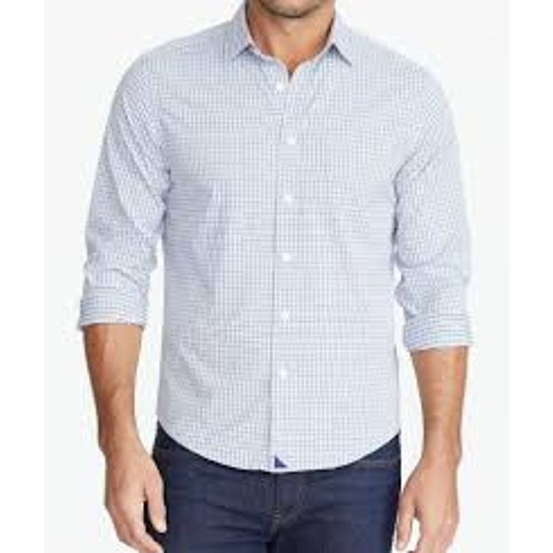 UNTUCKit Untuckit Performance Beaumont Plaid Long Sleeve Button Up Size US XL / EU 56 / 4 - 1 Thumbnail