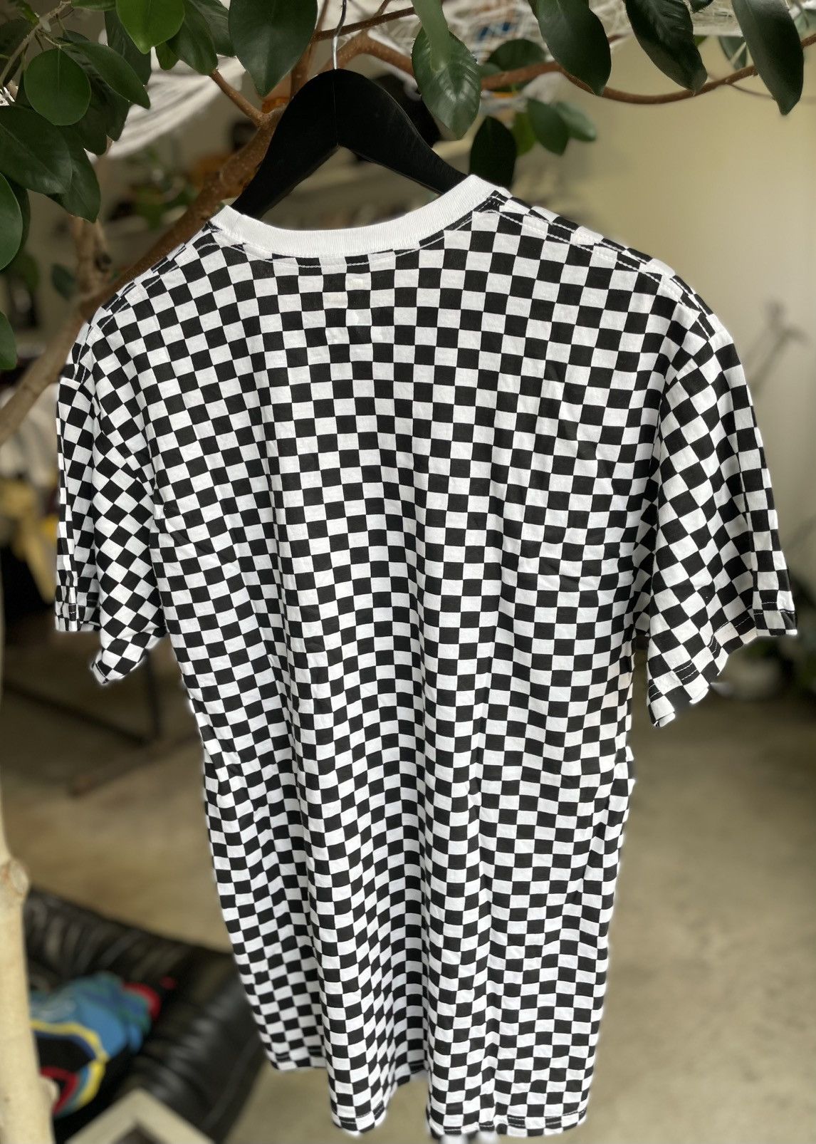 Supreme Supreme x Hanes Checkered Tag-less Tee Size US M / EU 48-50 / 2 - 3 Thumbnail