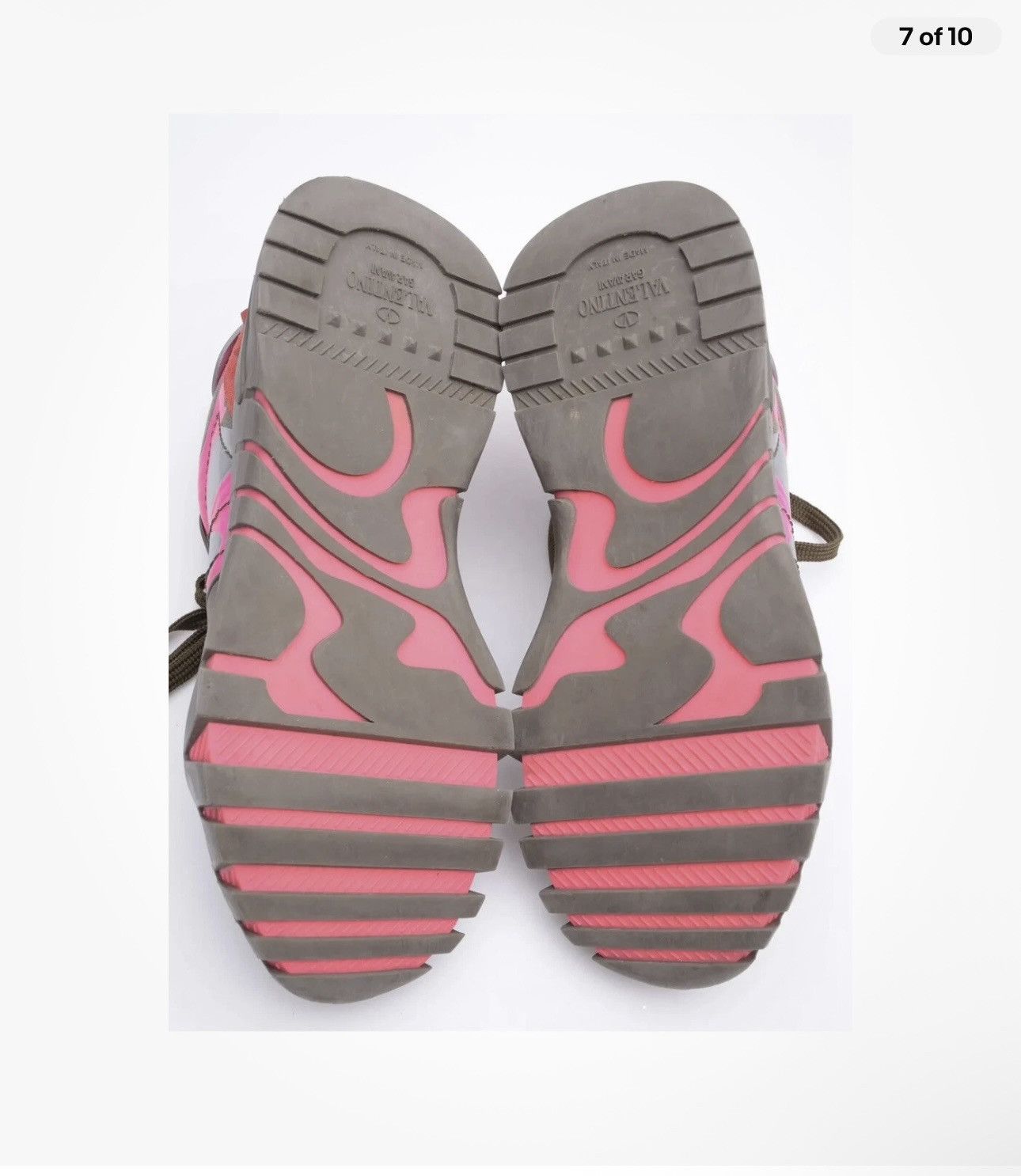 Valentino VALENTINO GARAVANI Sneakers Camouflage Rockstuds Size US 9 / EU 42 - 6 Thumbnail