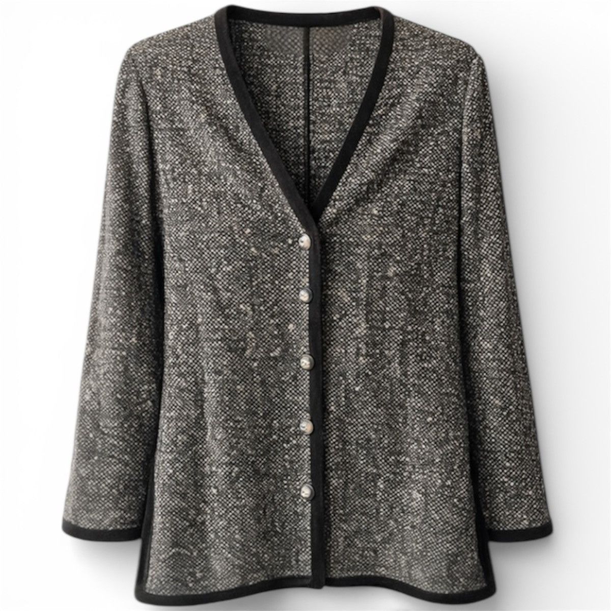 Valentino 80/90’S VALENTINO MISS V ITALY BUTTON ELEGANT CARDIGAN SZ 46 Size L / US 10 / IT 46 - 2 Thumbnail