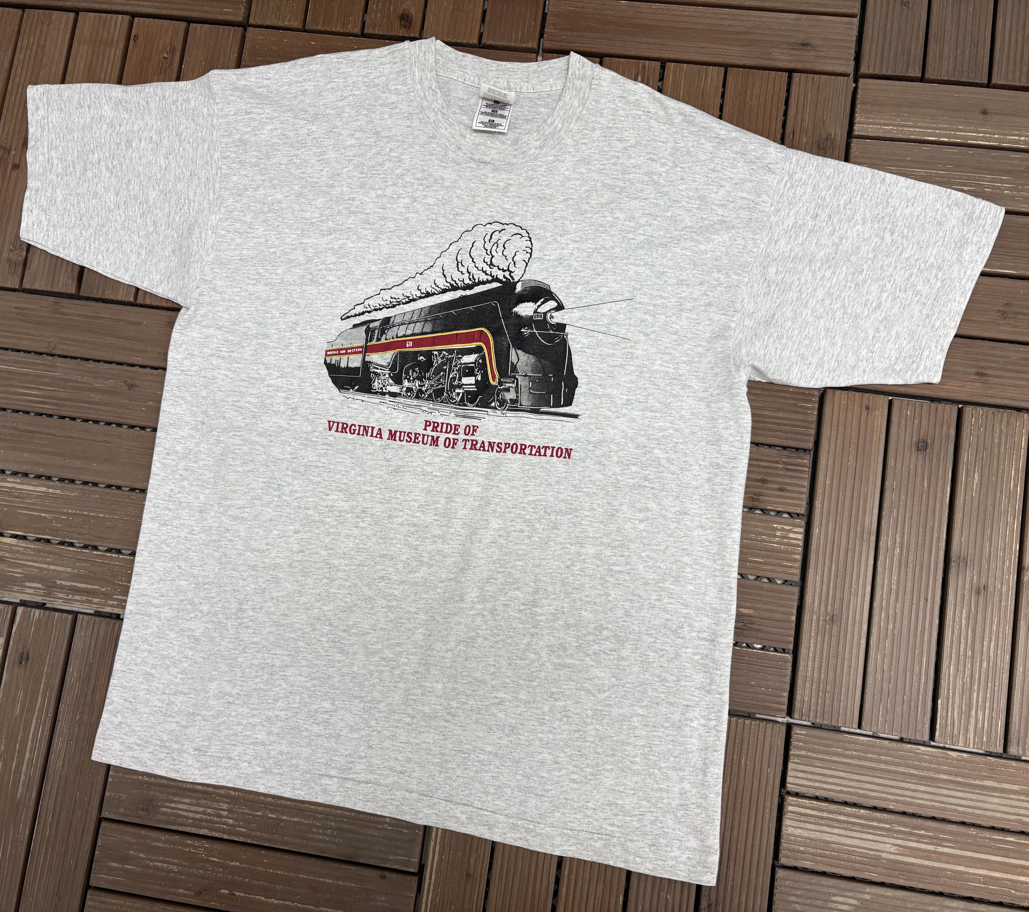 Vintage Pride of Virginia Museum of Transportation Vintage Tee Size US XL / EU 56 / 4 - 3 Thumbnail