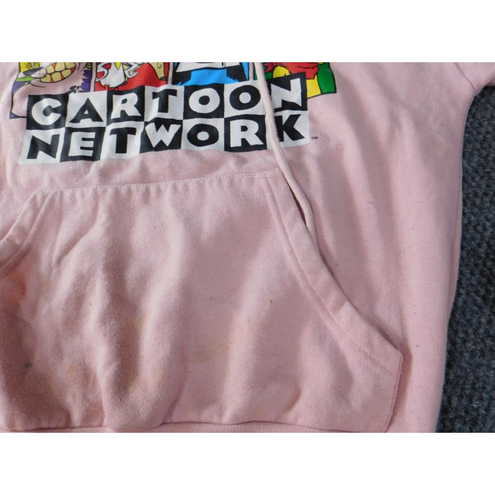 Pinko Cartoon Network Hoodie Women's Small Pink 90s Pullover Vintage pullover knit cotton Bl blemishes pilings theme 90s Womens Size S / US 4 / IT 40 - 5 Thumbnail