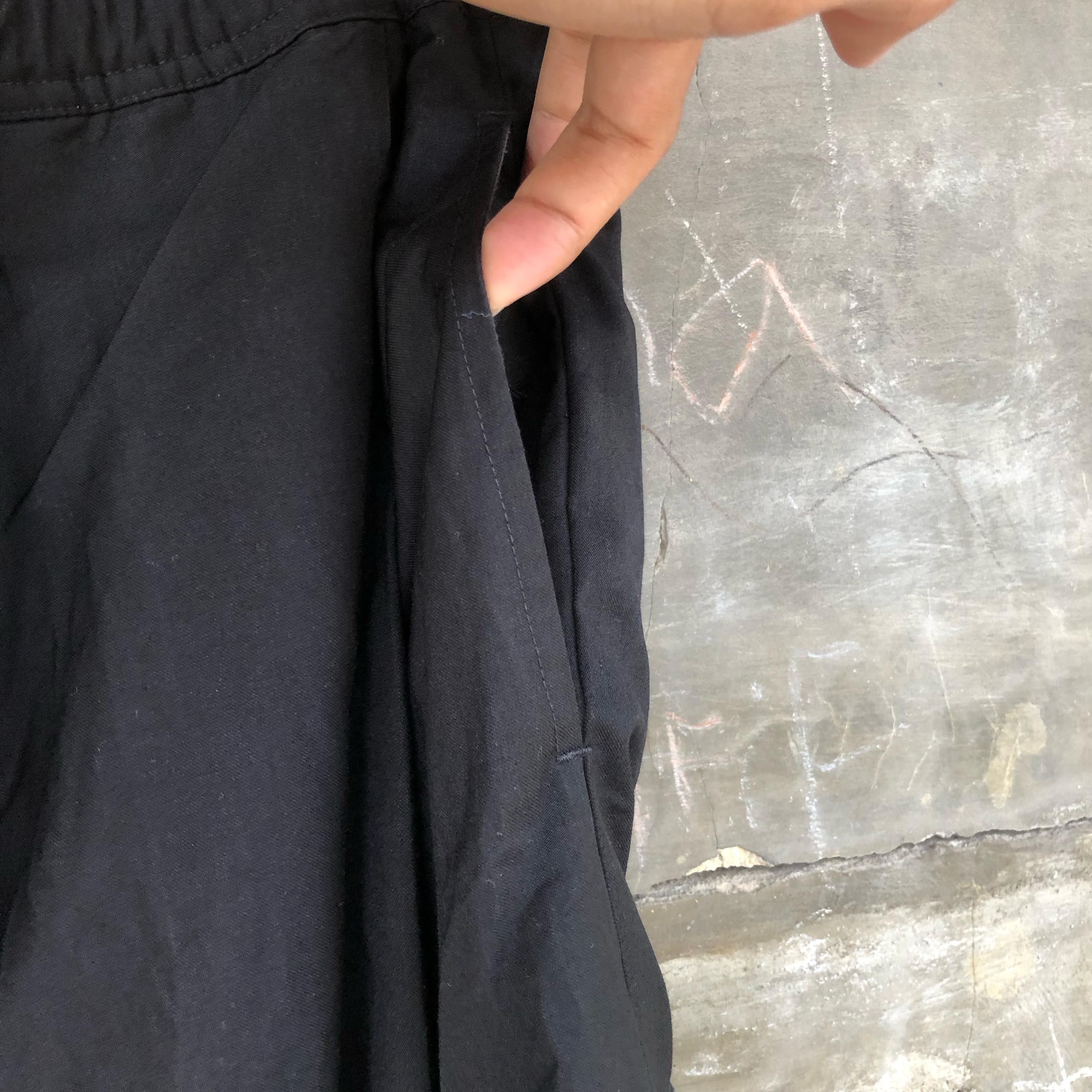 Issey Miyake × JOE CHIA × Yohji Yamamoto Joe Chia Unfinished Hakama Pants Size US 30 / EU 46 - 9 Thumbnail