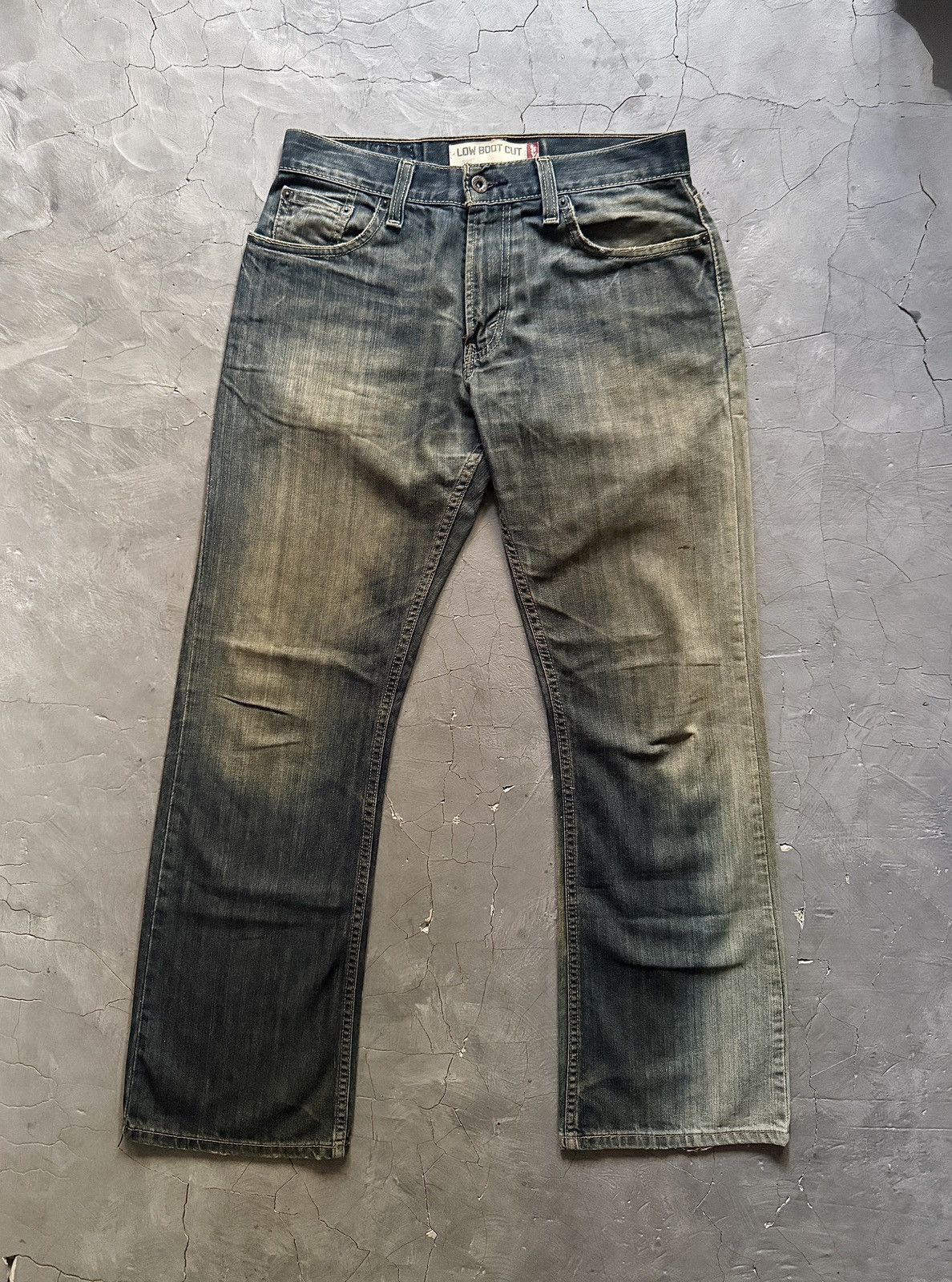 Levi's VTG Levi’s 527 Low Bootcut Mudwash ERD Flared Jeans Size US 30 / EU 46 - 7 Thumbnail