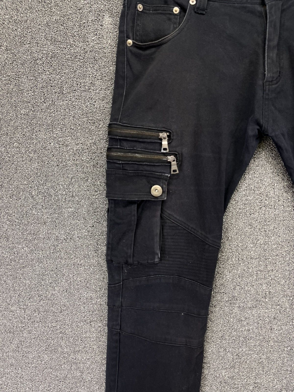 Japanese Brand Vintage In The Attic Punk Rare Bondage Cargo Pants Size US 34 / EU 50 - 4 Thumbnail