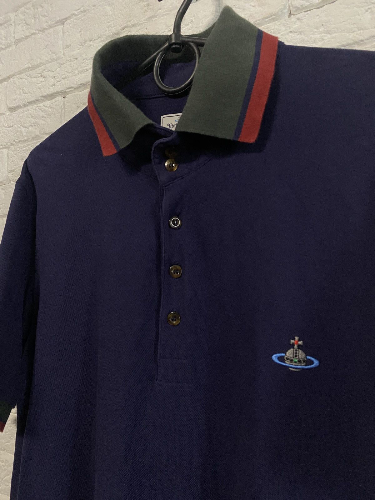 Designer × Vivienne Westwood Polo Vivienne Westwood Rare Size US L / EU 52-54 / 3 - 2 Thumbnail