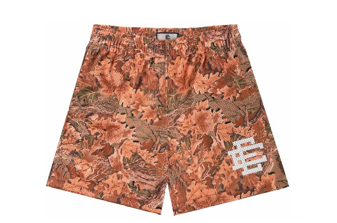 Eric Emanuel Eric Emanuel brown leafy camo shorts large Size US 32 / EU 48 - 1 Thumbnail