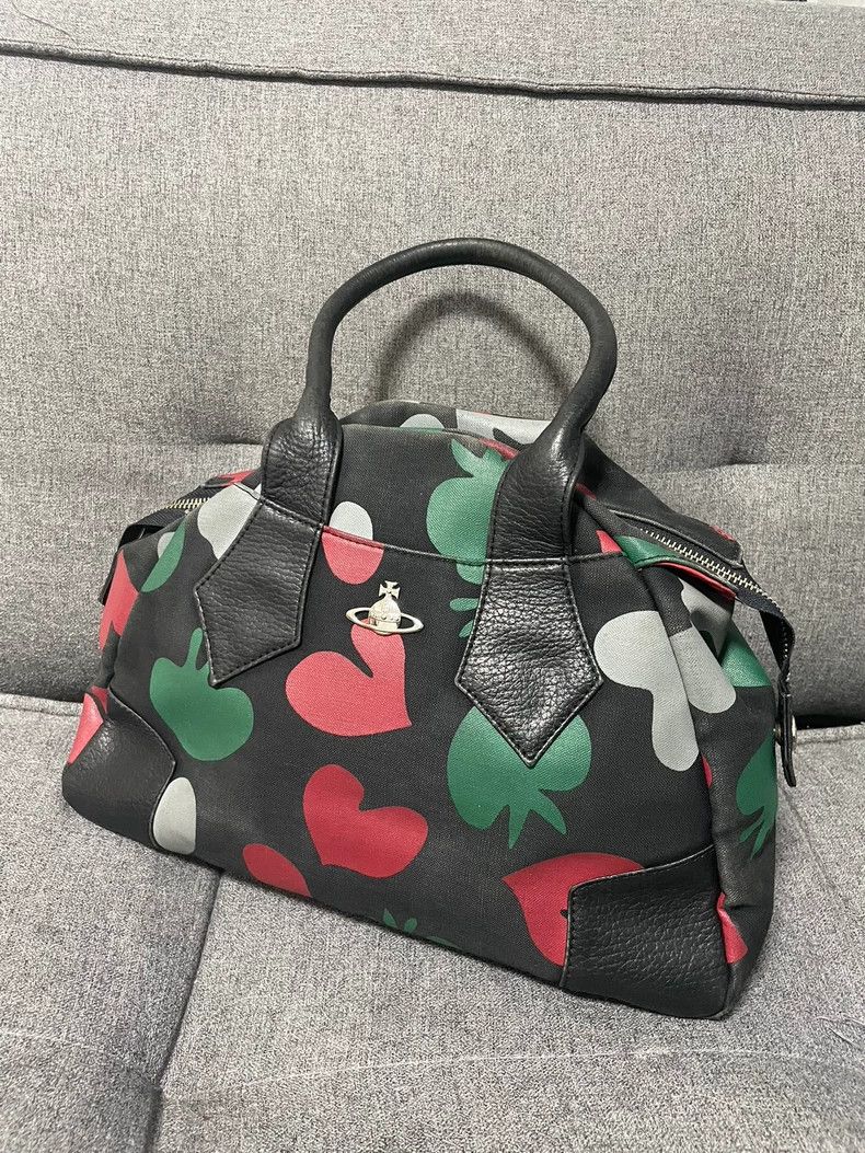 Vivienne Westwood Vivienne Westwood size os Black canvas Y2K love pattern und Size ONE SIZE - 2 Thumbnail