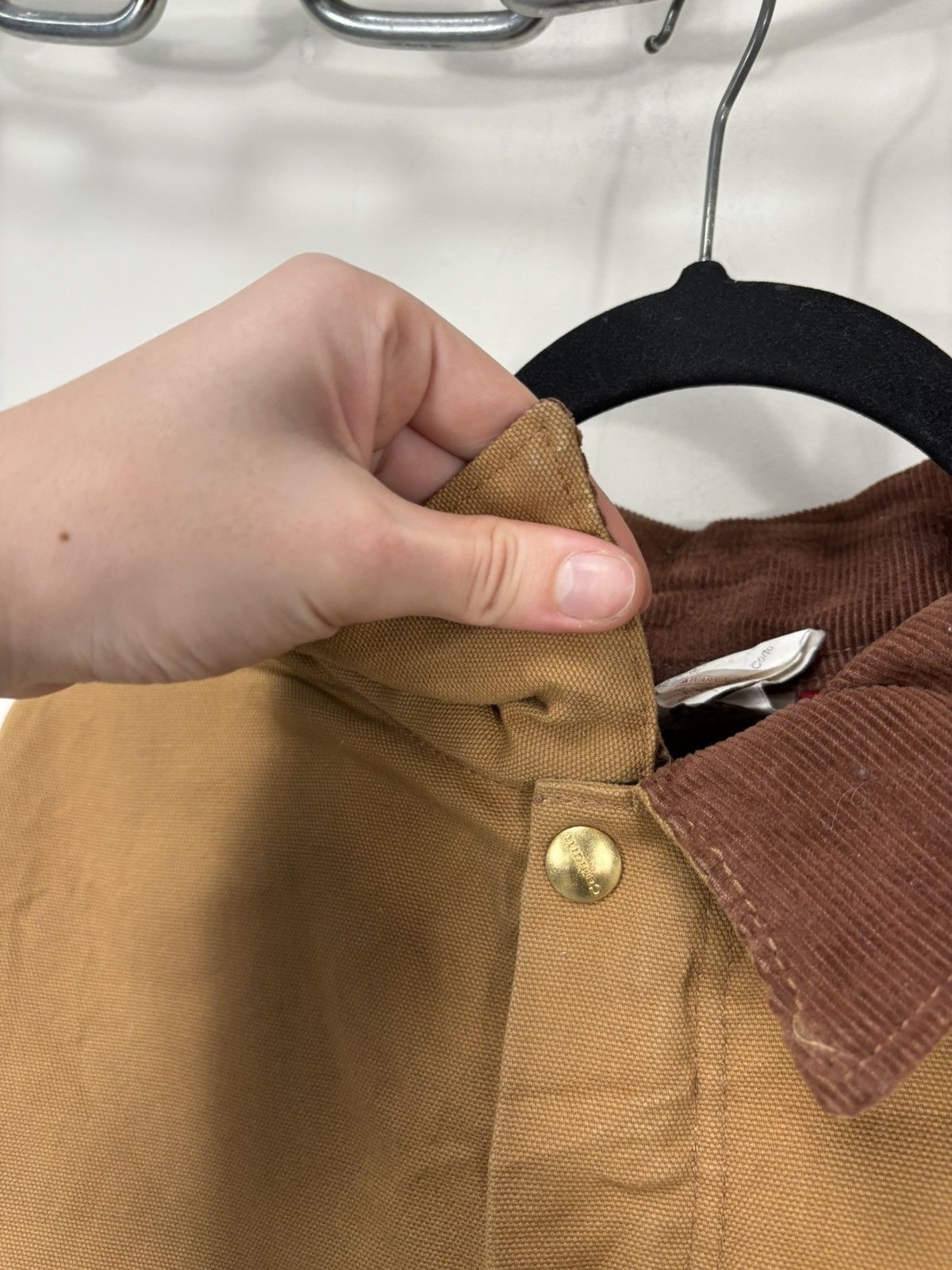 Carhartt Vintage 90s Carhartt USA Made Work Hype Boxy Cropped Jacket Size US M / EU 48-50 / 2 - 7 Thumbnail