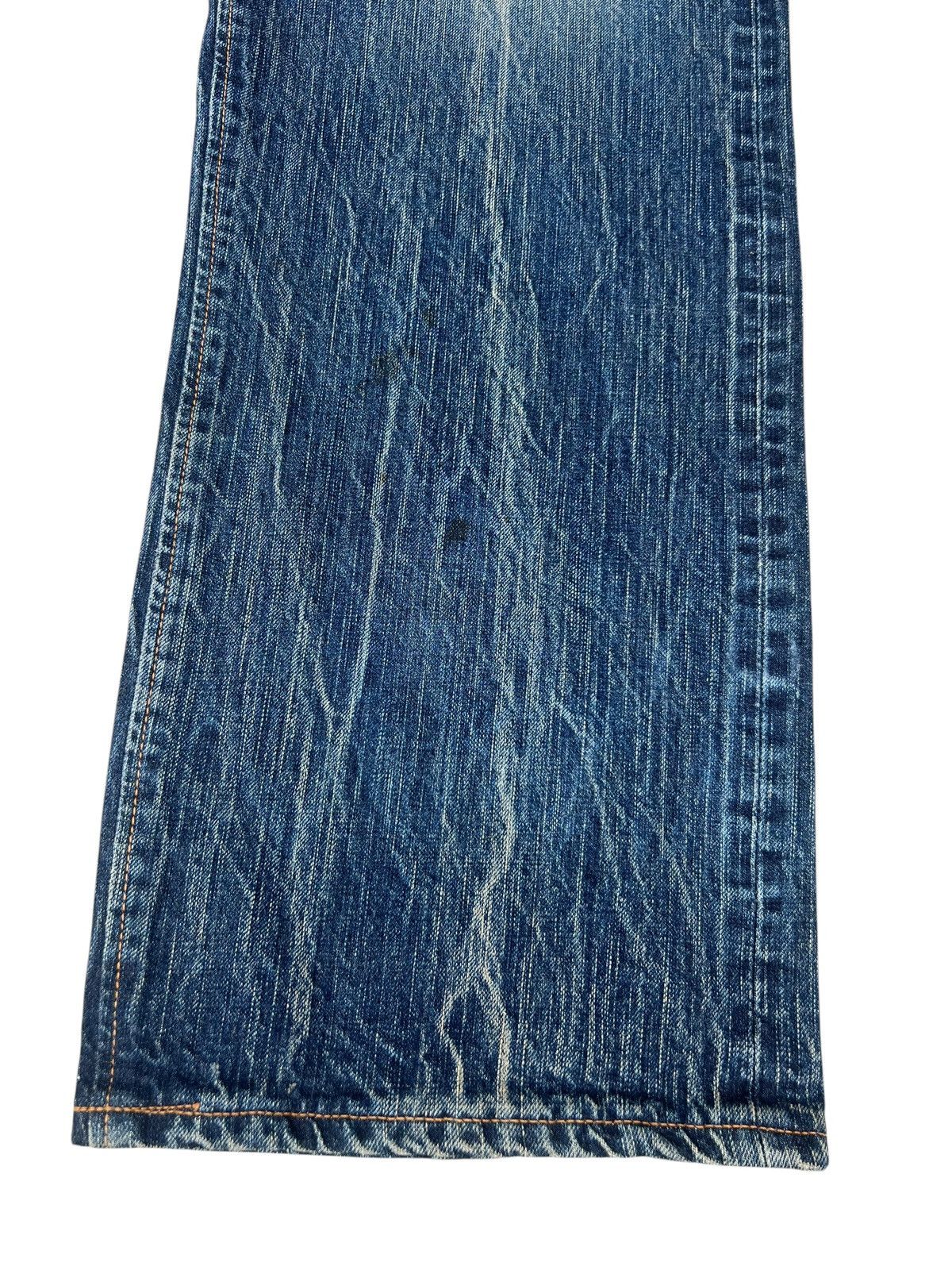 Edwin Edwin 505Z Japan Rusty Denim Dirty Mud Selvedge Jeans Size US 36 / EU 52 - 11 Thumbnail