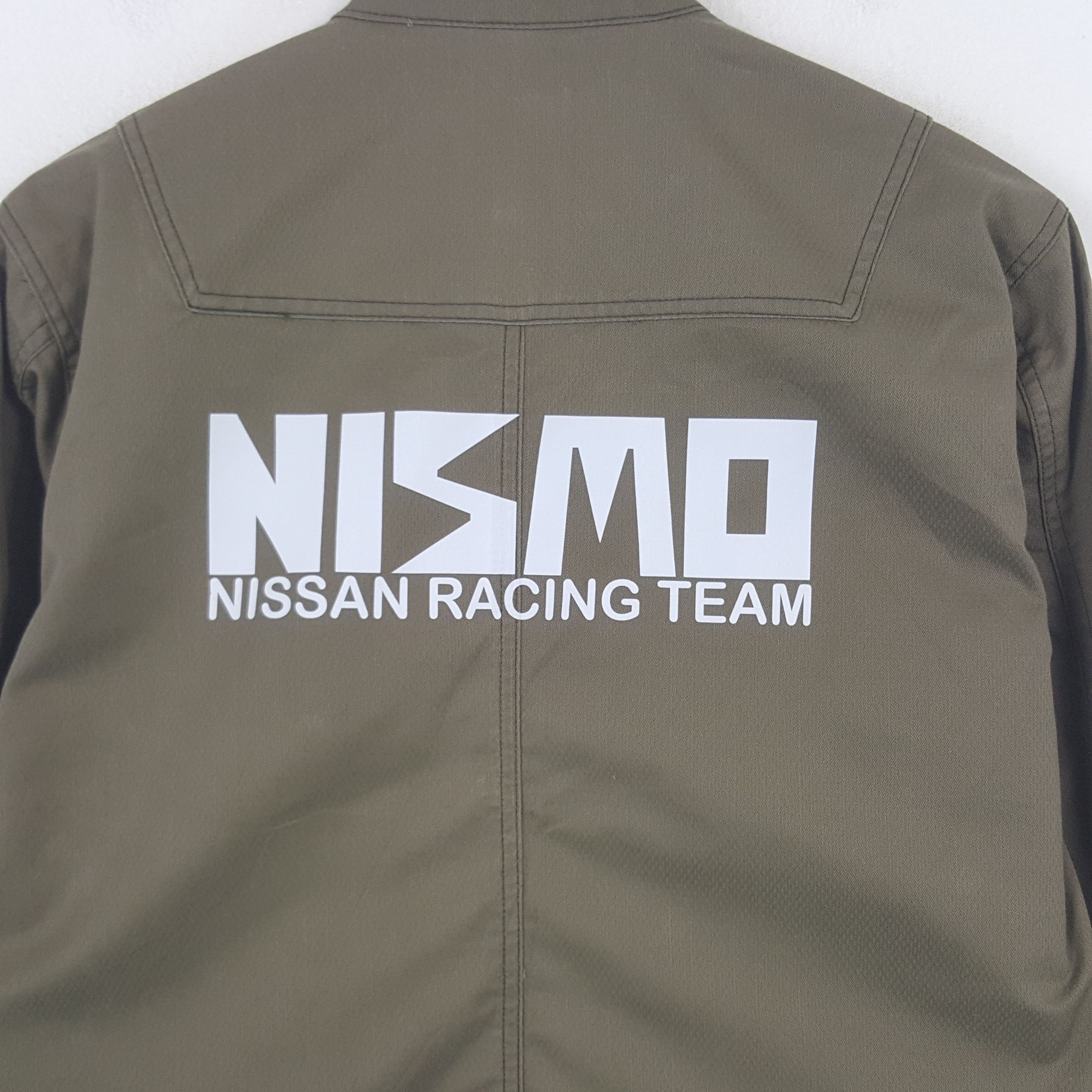 Japanese Brand × Vintage Vintage Nismo Nissan Racing Team Custom Racing Jacket Size M / US 6-8 / IT 42-44 - 2 Thumbnail