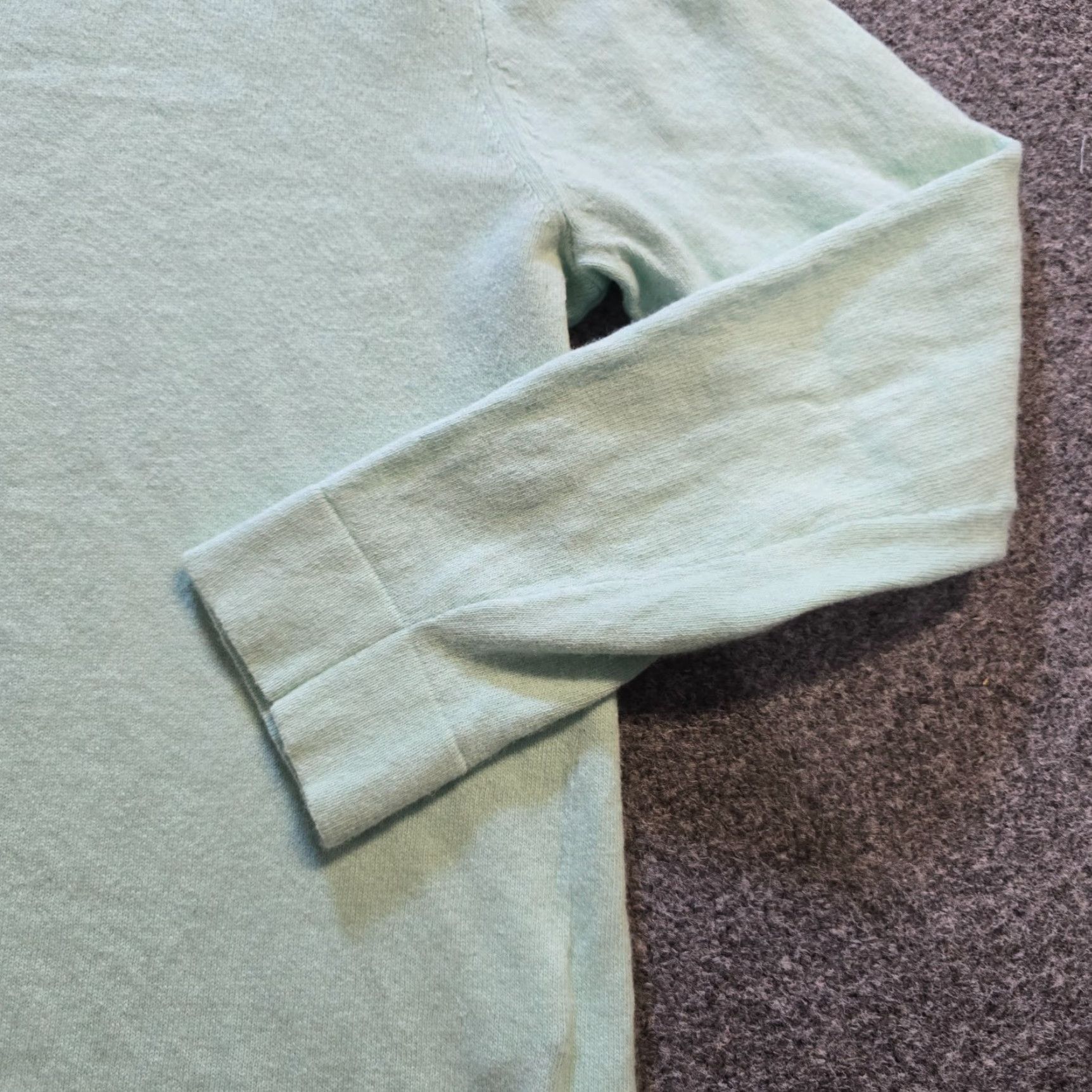 J.Crew J.CREW Sweater Women Size S Green Wool Blend Crew Neck Long Sleeve Casual Pullover Knit Pullover Clothing Ladies Regular Seasonal Classic Size S / US 4 / IT 40 - 4 Thumbnail