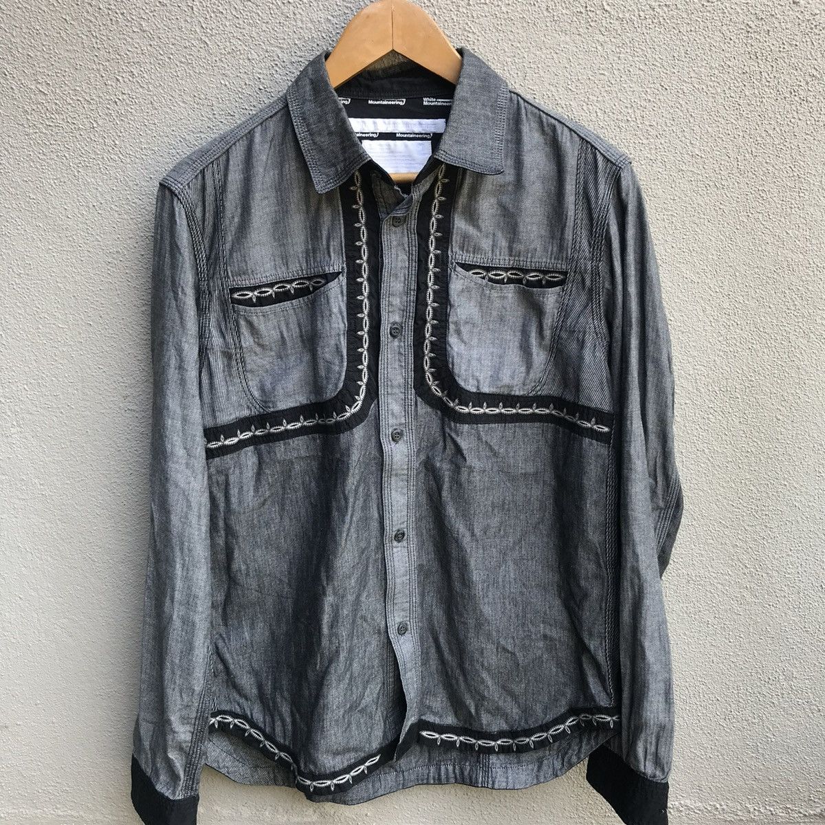 White Mountaineering WHITE MOUNTAINEERING western navajo shirt Size US M / EU 48-50 / 2 - 2 Thumbnail