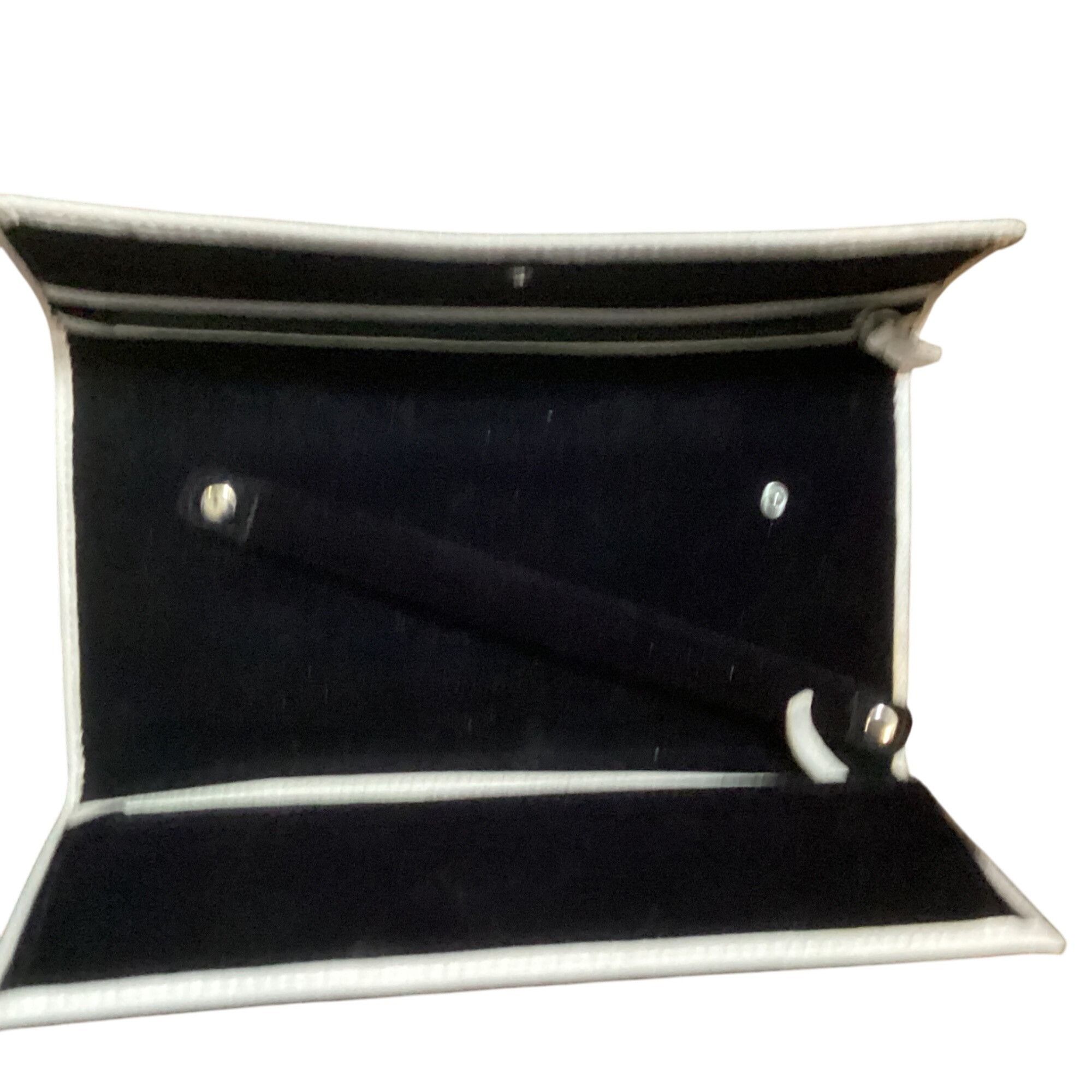 pandora Pandora Beige Jewelry Travel Case-Clutch Leather 10"x4.5"x1" Size ONE SIZE - 15 Thumbnail