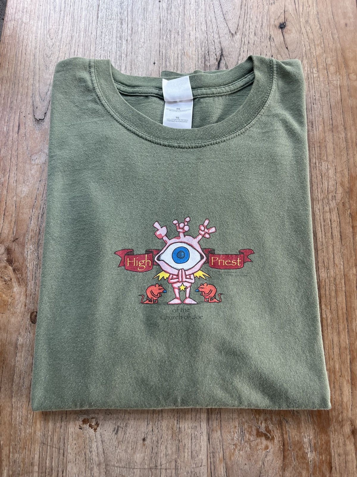 Vintage Vintage High Priest Of The Church Of Joe 2004’s T-shirt Size US XL / EU 56 / 4 - 1 Thumbnail