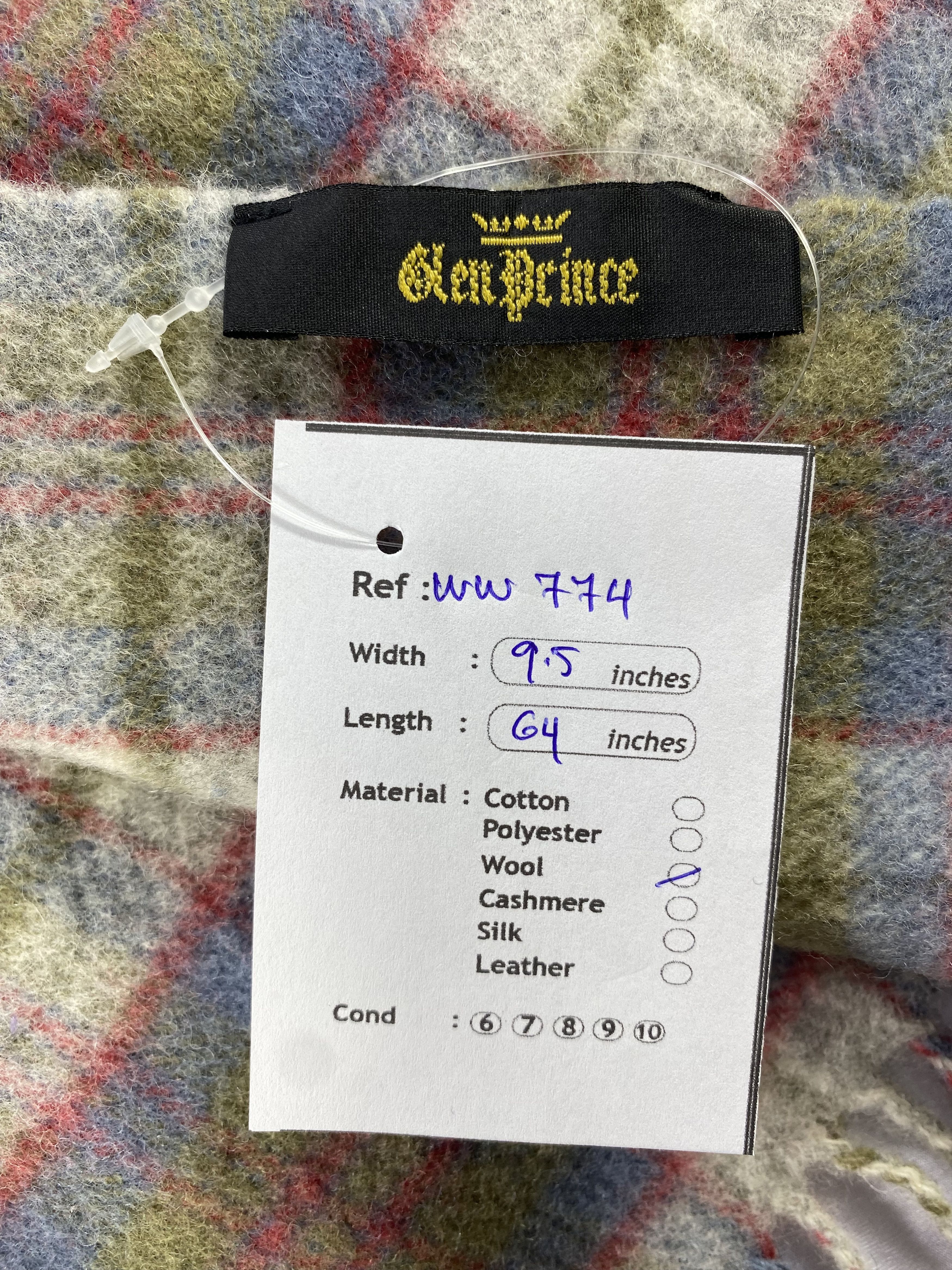 Vintage Glen Prince Scarf / Muffler / Neckwear Size ONE SIZE - 5 Thumbnail
