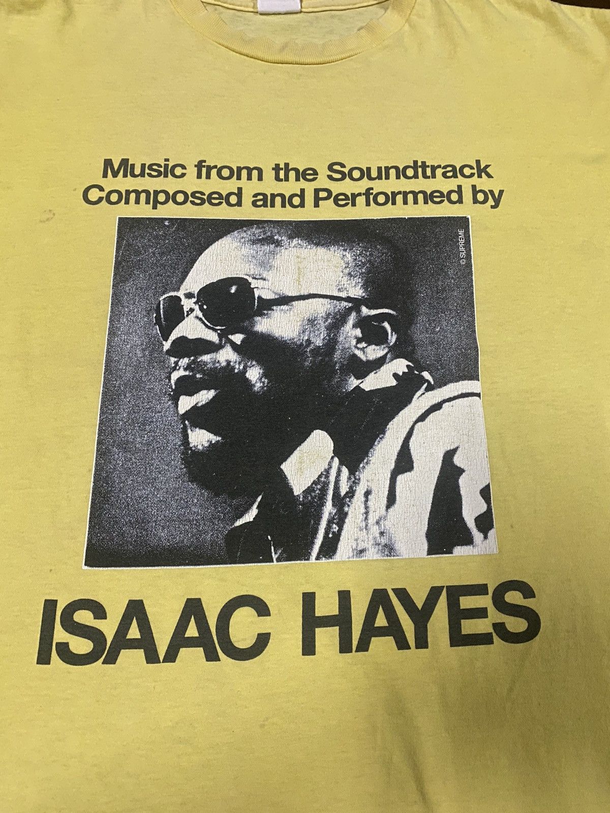 Stussy × Supreme Fire 🔥 VINTAGE Y2K Supreme Isaac Hayes Music Record ss11 Size US L / EU 52-54 / 3 - 5 Thumbnail