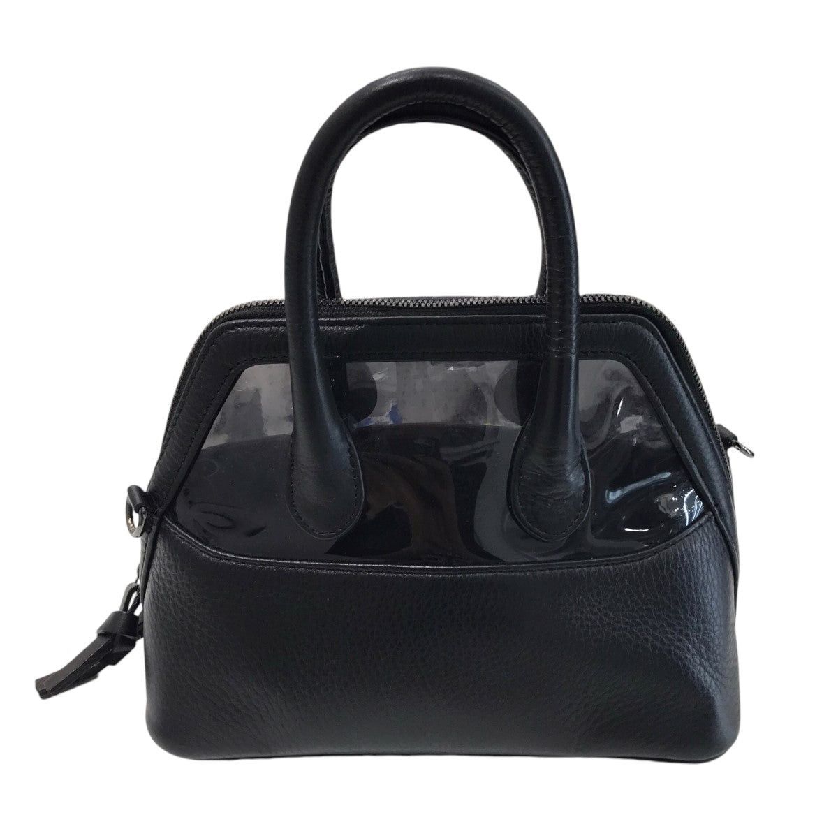 バッグ yohji yamamoto leather PVC hand bag Yohji Yamamoto Yohji Yamamoto 24SS 