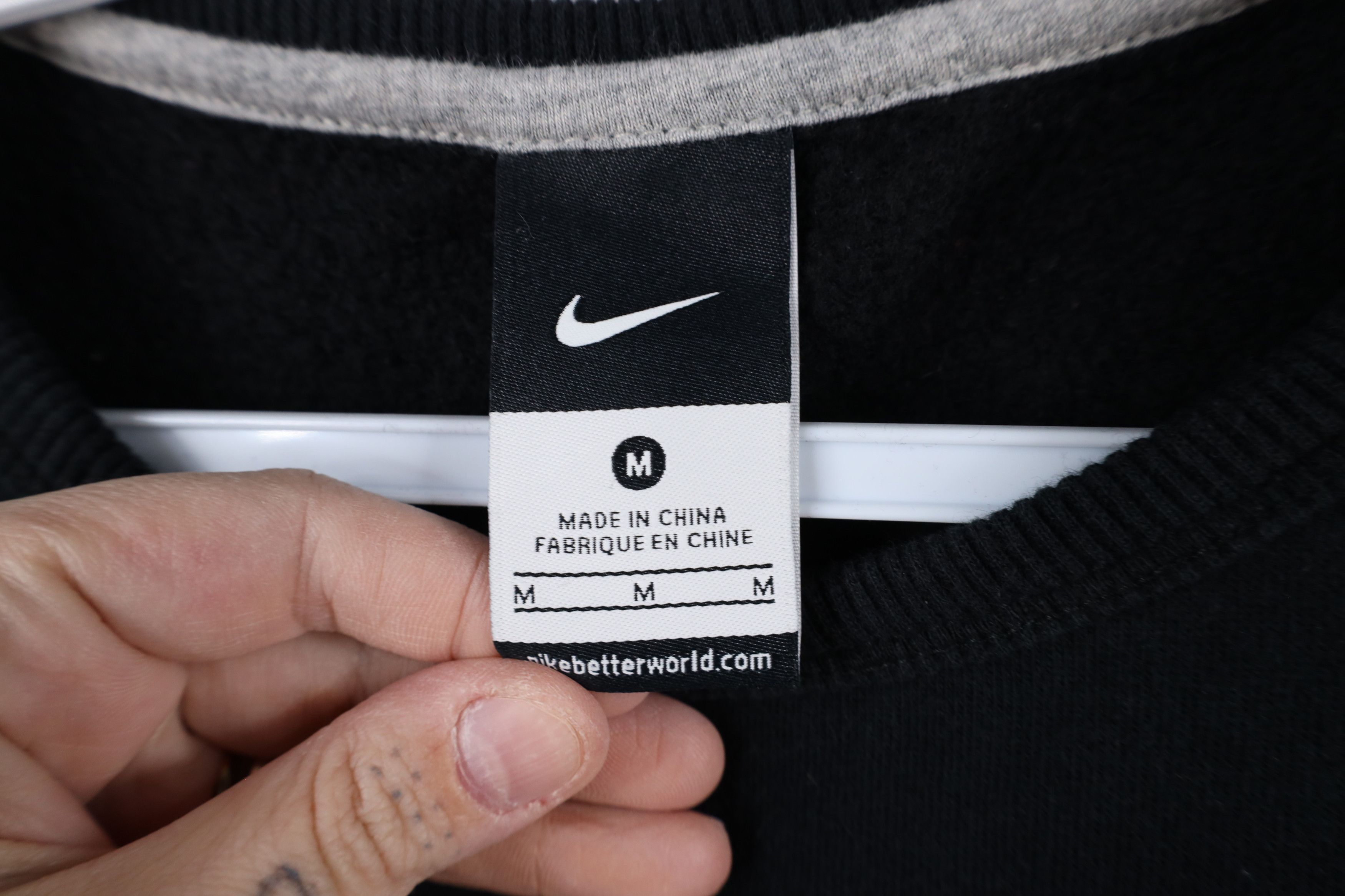 Nike × Vintage Vintage Nike Ohio State University Buckeyes Sweatshirt Black Size M / US 6-8 / IT 42-44 - 7 Thumbnail