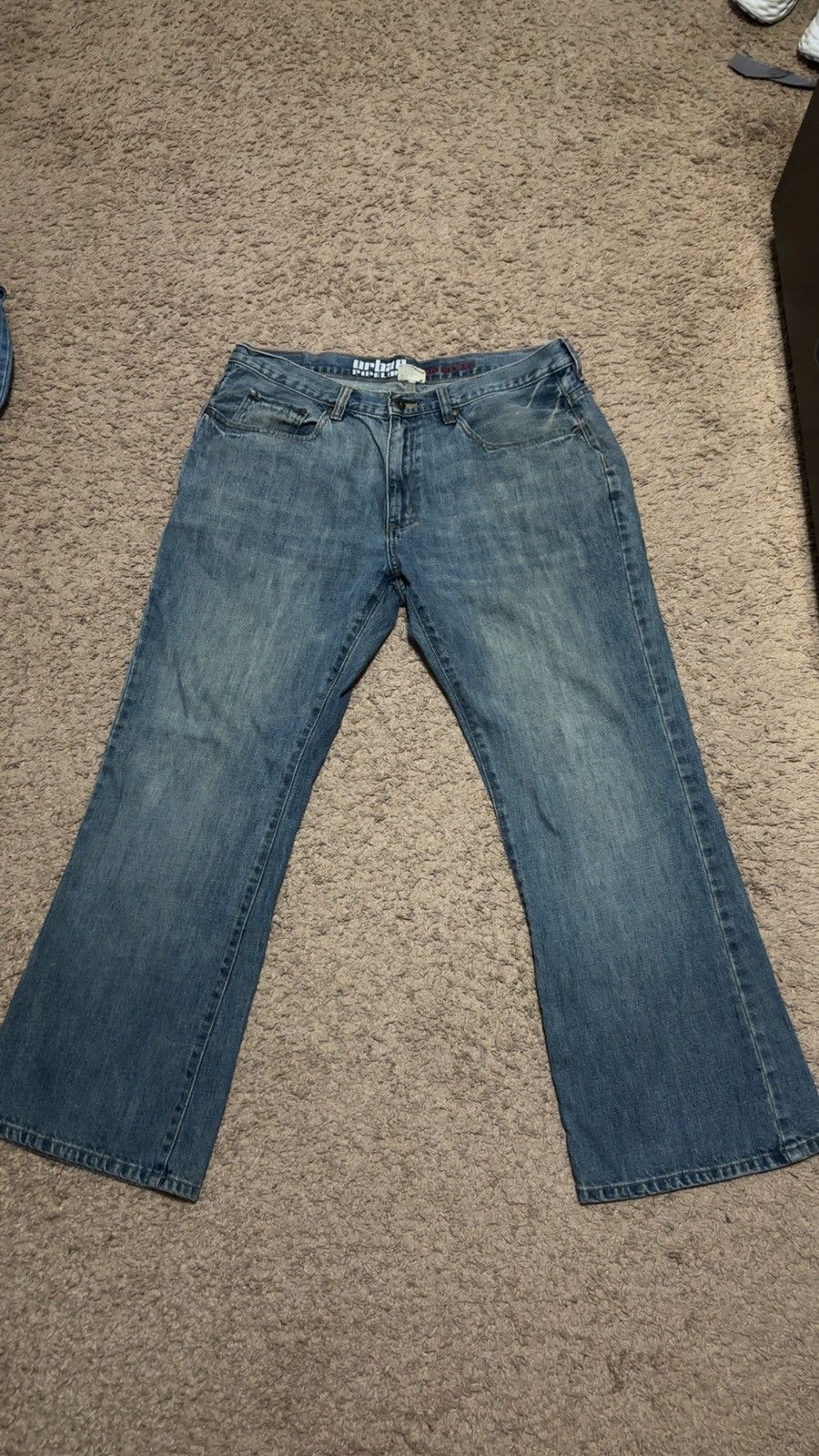 Urban Pipeline × Vintage Urban pipeline retro vintage skater blue jeans 36/30 Size US 36 / EU 52 - 1 Thumbnail
