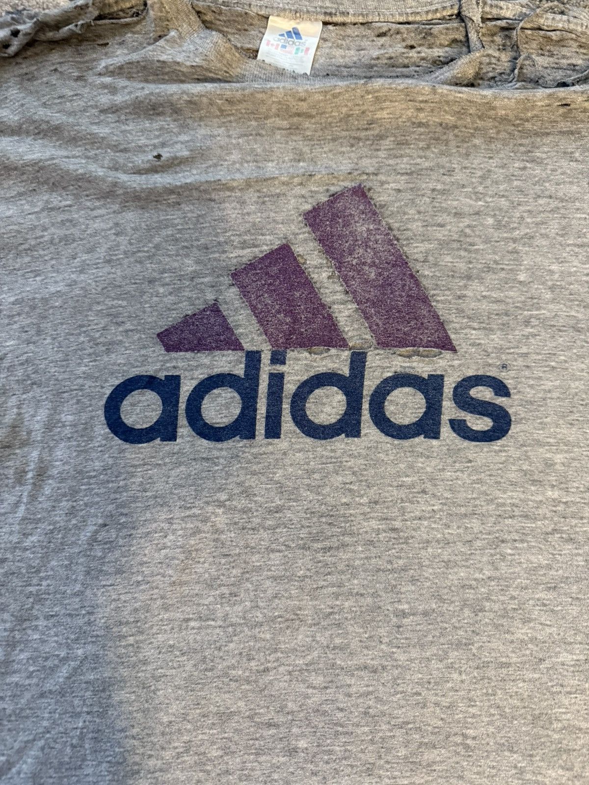 Adidas Vintage adidas shirt Size US XL / EU 56 / 4 - 3 Thumbnail