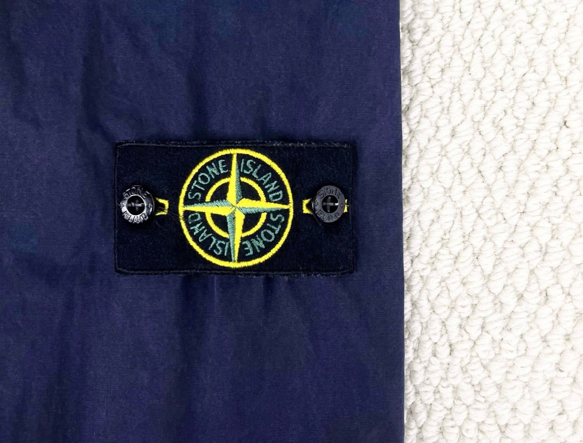 Stone Island Stone Island Deep Blue Washed Work Jacket Size US L / EU 52-54 / 3 - 5 Thumbnail