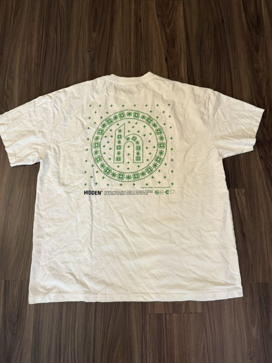 HIDDEN Hidden NY XXL Magazine for Enthusiasts T-Shirt White Green Size US XXL / EU 58 / 5 - 5 Thumbnail