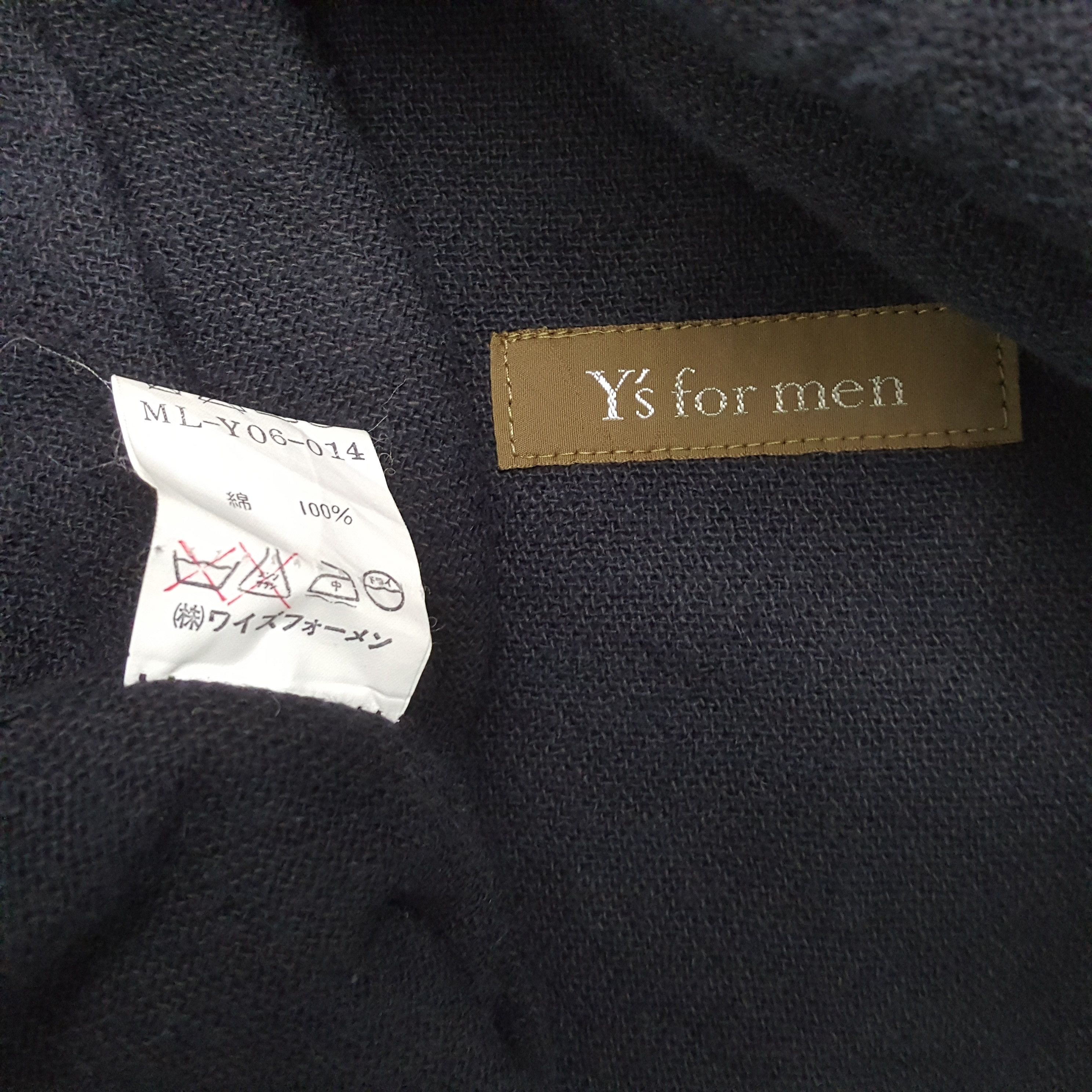 Designer × Y's for Men × Yohji Yamamoto Vintage Y's FOR MEN by YOHJI YAMAMOTO Japan Designer Jacket Size US XXL / EU 58 / 5 - 7 Thumbnail