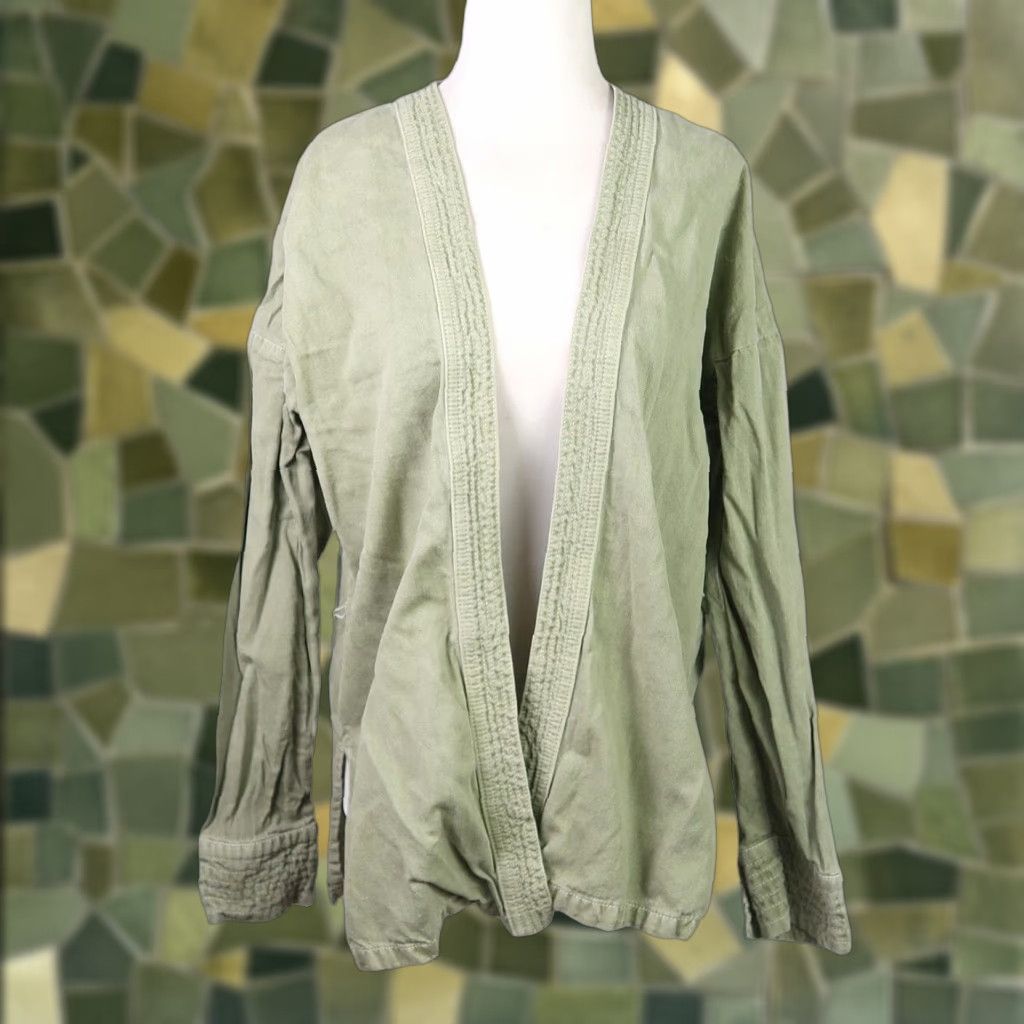 Zara VINTAGE Zara olive green jacket Womens S Size S / US 4 / IT 40 - 1 Thumbnail