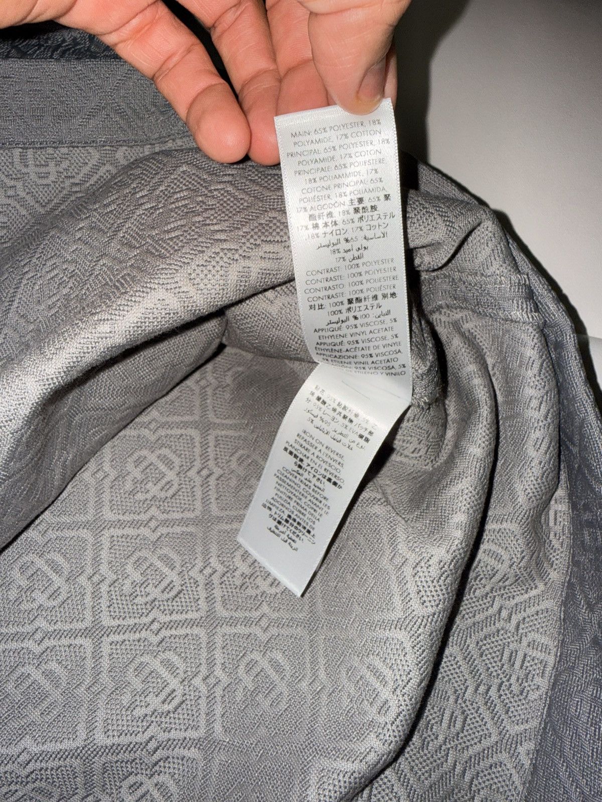 Casablanca Jacquard logo set Size US L / EU 52-54 / 3 - 4 Thumbnail