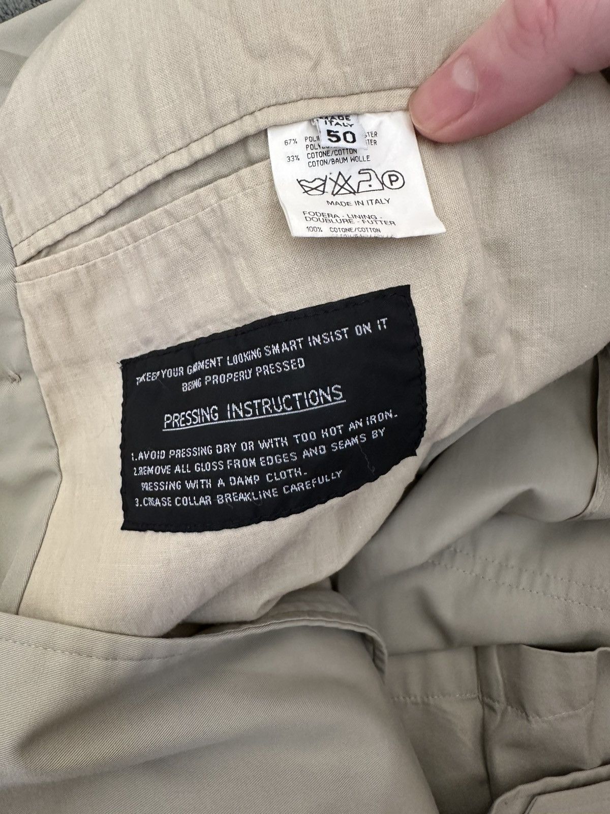 Maison Margiela Archive Margiela Spring 2001 SS01 Trench Coat Size US M / EU 48-50 / 2 - 4 Thumbnail